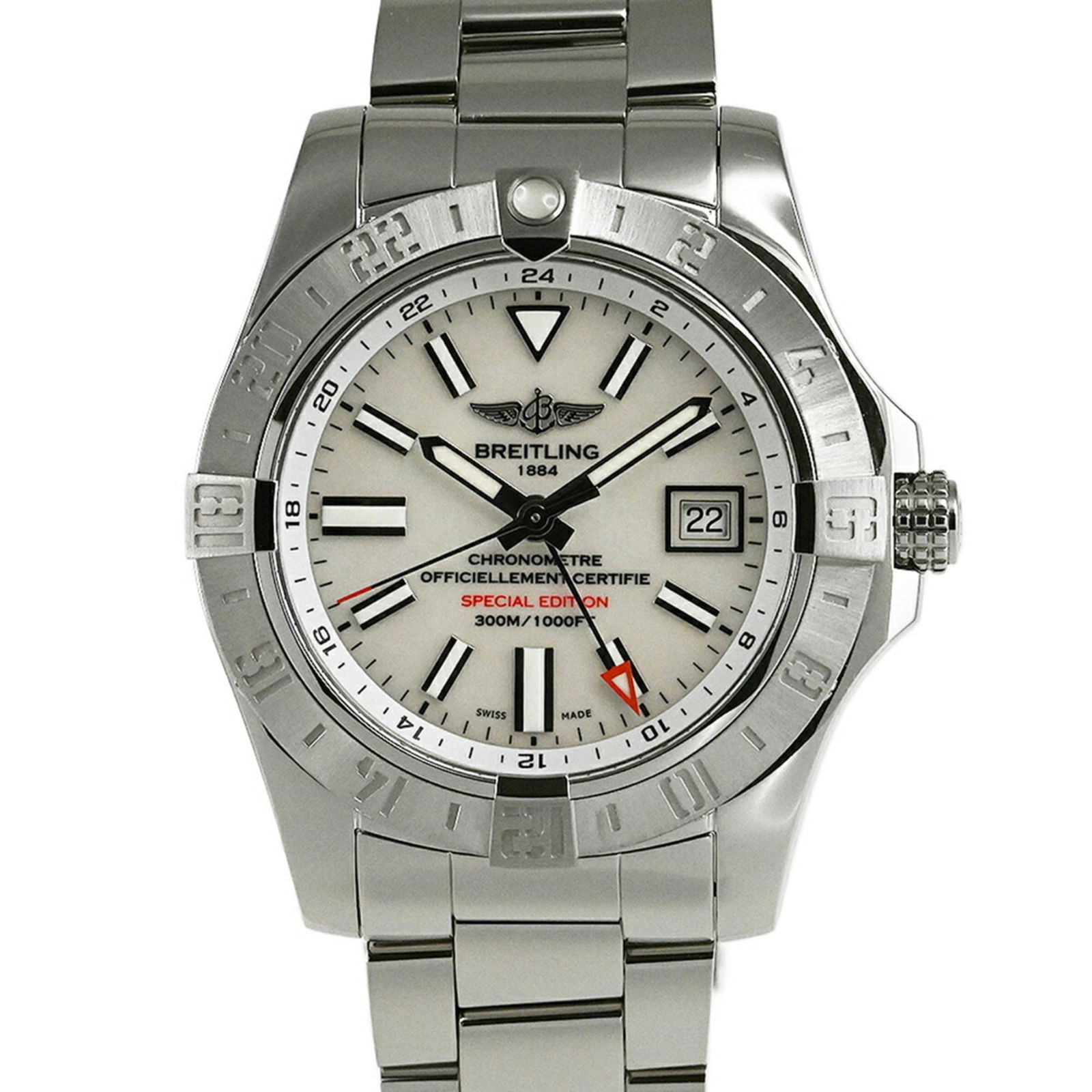 Wristwatch Breitling: Wristwatch Breitling This listing features Wristwatch Breitling. Item specifics are provided below. Item Specifics: Brand: Breitling Type: Wristwatch Gender: Men Material (Case): Stainless Steel Mater