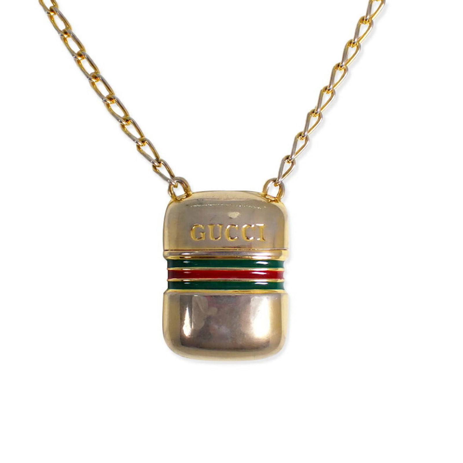 Necklace GUCCI Jelly Line Bottle Motif Case-Shaped Pendant (1 of 9)