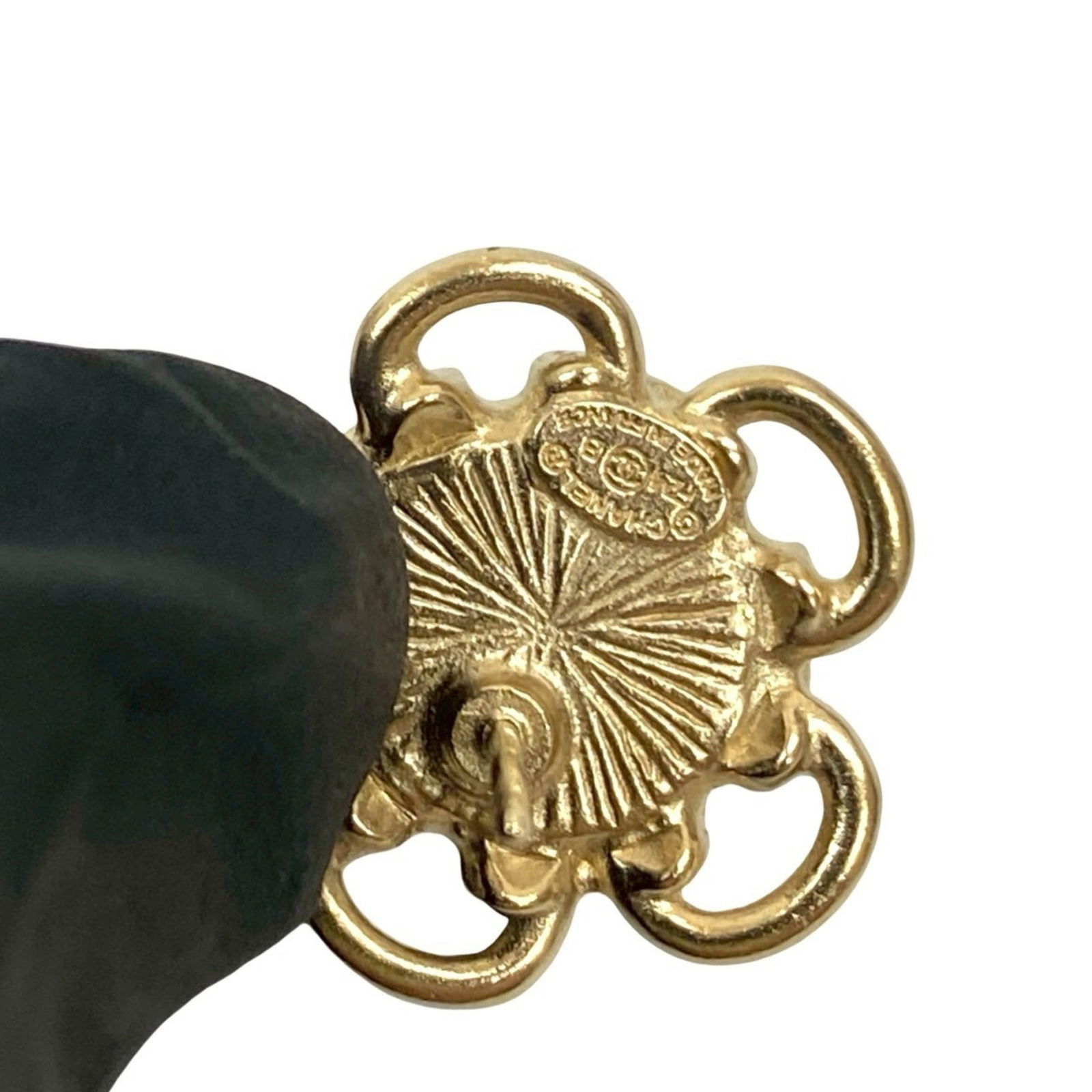 Plating Chanel Stud Earrings Gold - 2