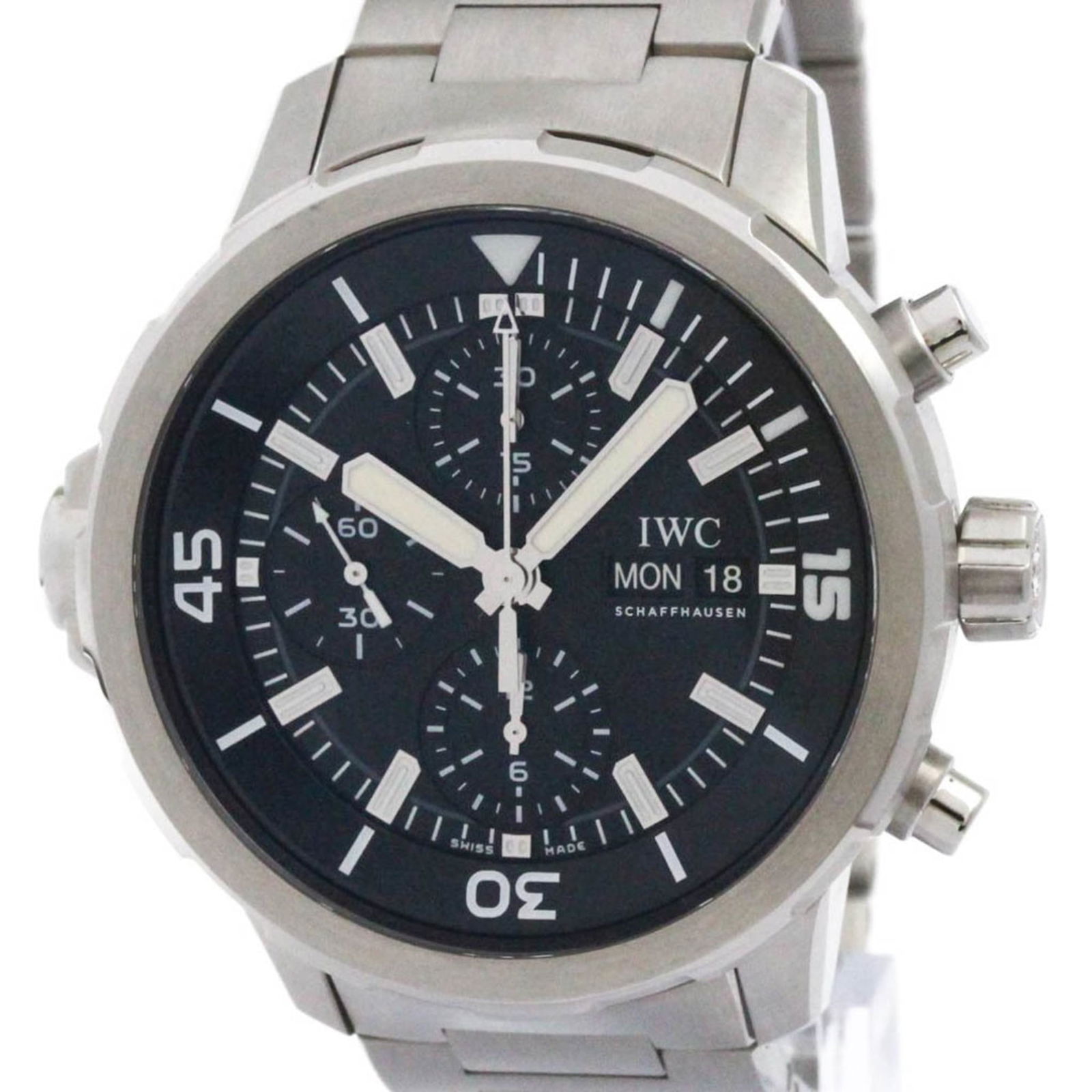 Polished IWC Aqua Timer Chronograph Steel Automatic Mens Watch IW376804: Polished IWC Aqua Timer Chronograph Steel Automatic Mens Watch IW376804 This listing features Polished IWC Aqua Timer Chronograph Steel Automatic Mens Watch IW376804. Item specifics are provided
