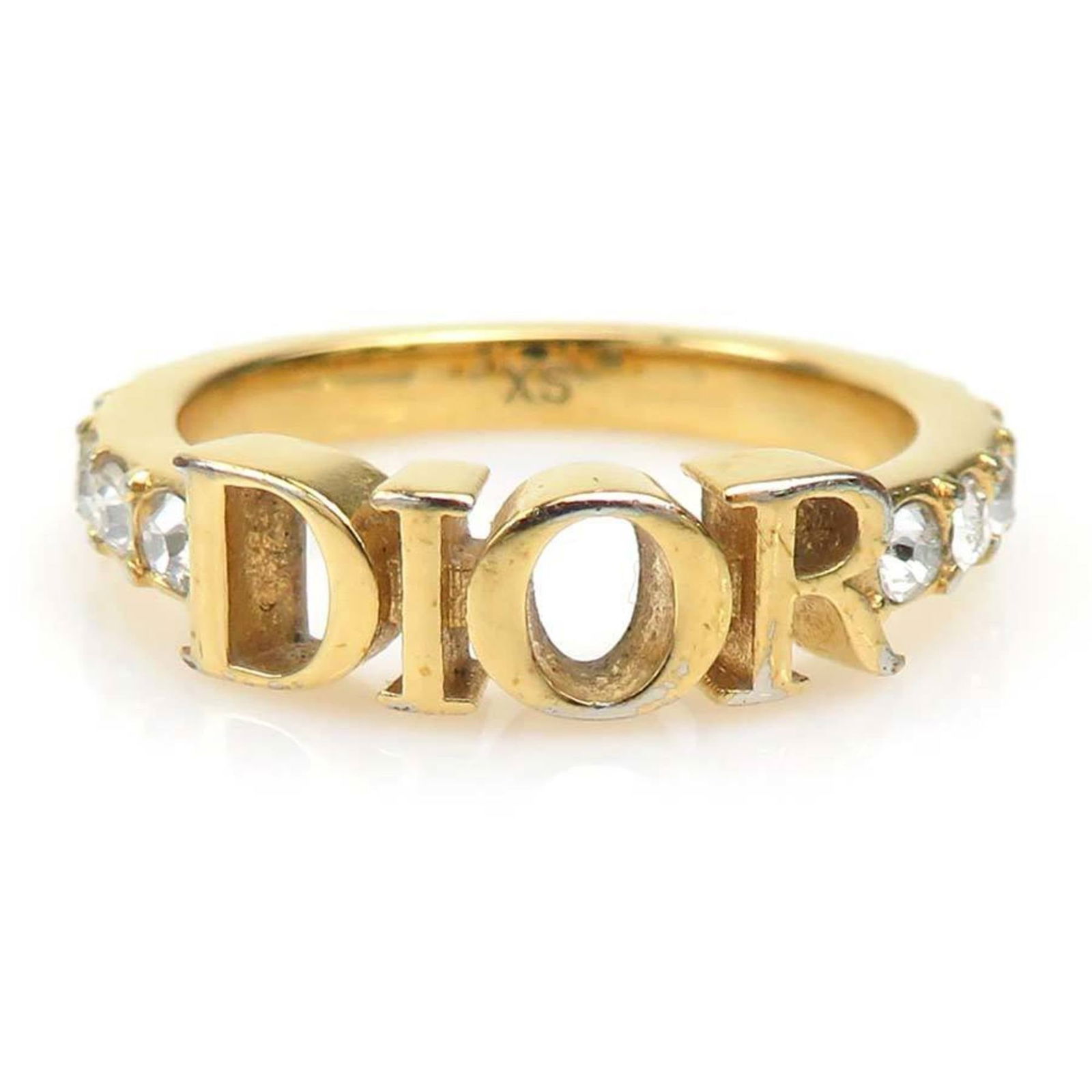 Metal Christian Dior Band Ring (1 of 5)