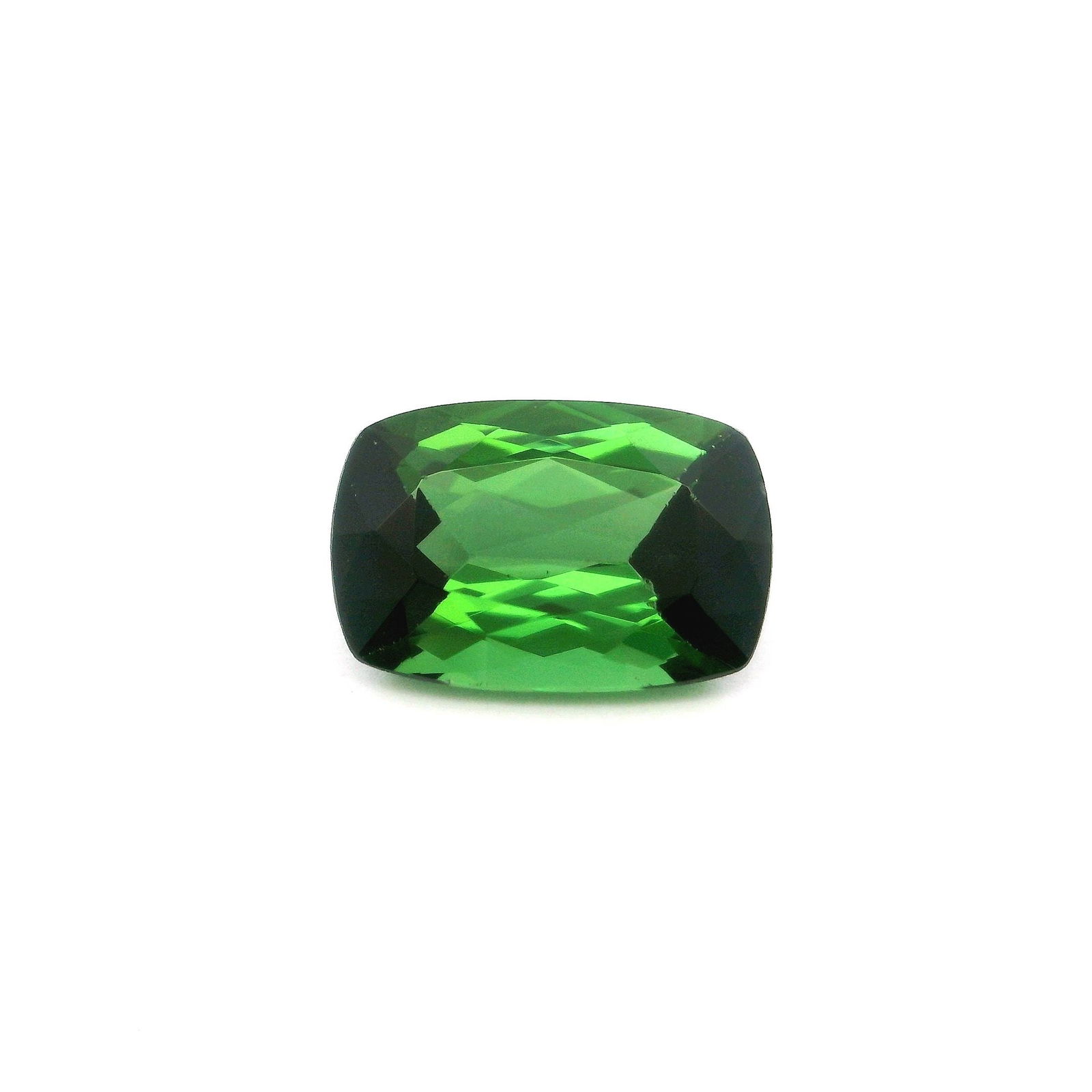 Loose Tourmaline Gemstone - GSI Cushion 2.22ct Green EC: Loose Tourmaline Gemstone - GSI Cushion 2.22ct Green EC This listing features Loose Tourmaline Gemstone - GSI Cushion 2.22ct Green EC. Item specifics are provided below. Item Specifics: Type: Tourmali