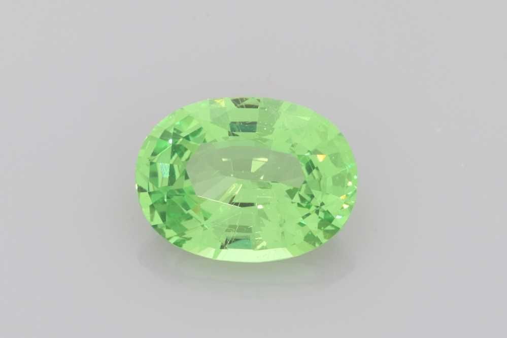 Loose Garnet Gemstone - Oval 2.51ct Green EC (1 of 1)