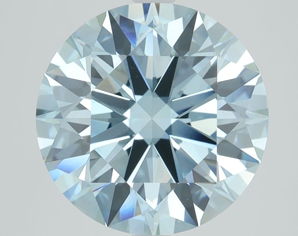 Ideal Loose Lab Diamond - IGI Round 4.6ct Fancy Vivid Blue VS1 (1 of 1)