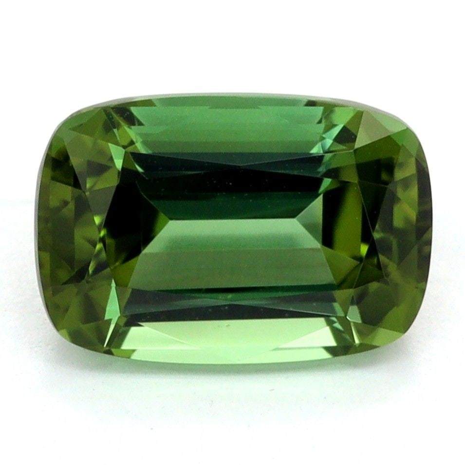 Loose Tourmaline Gemstone - Cushion 1.55ct Green EC (1 of 1)