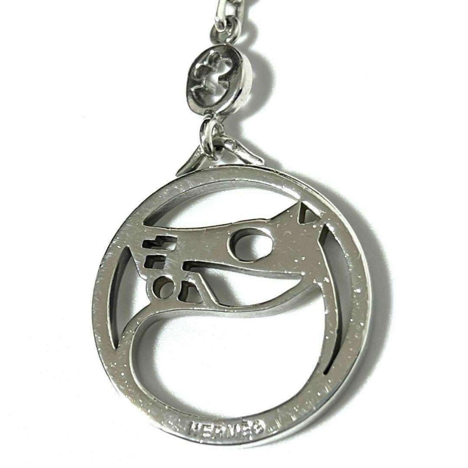 Silver Hermes Handbag Charm - 5