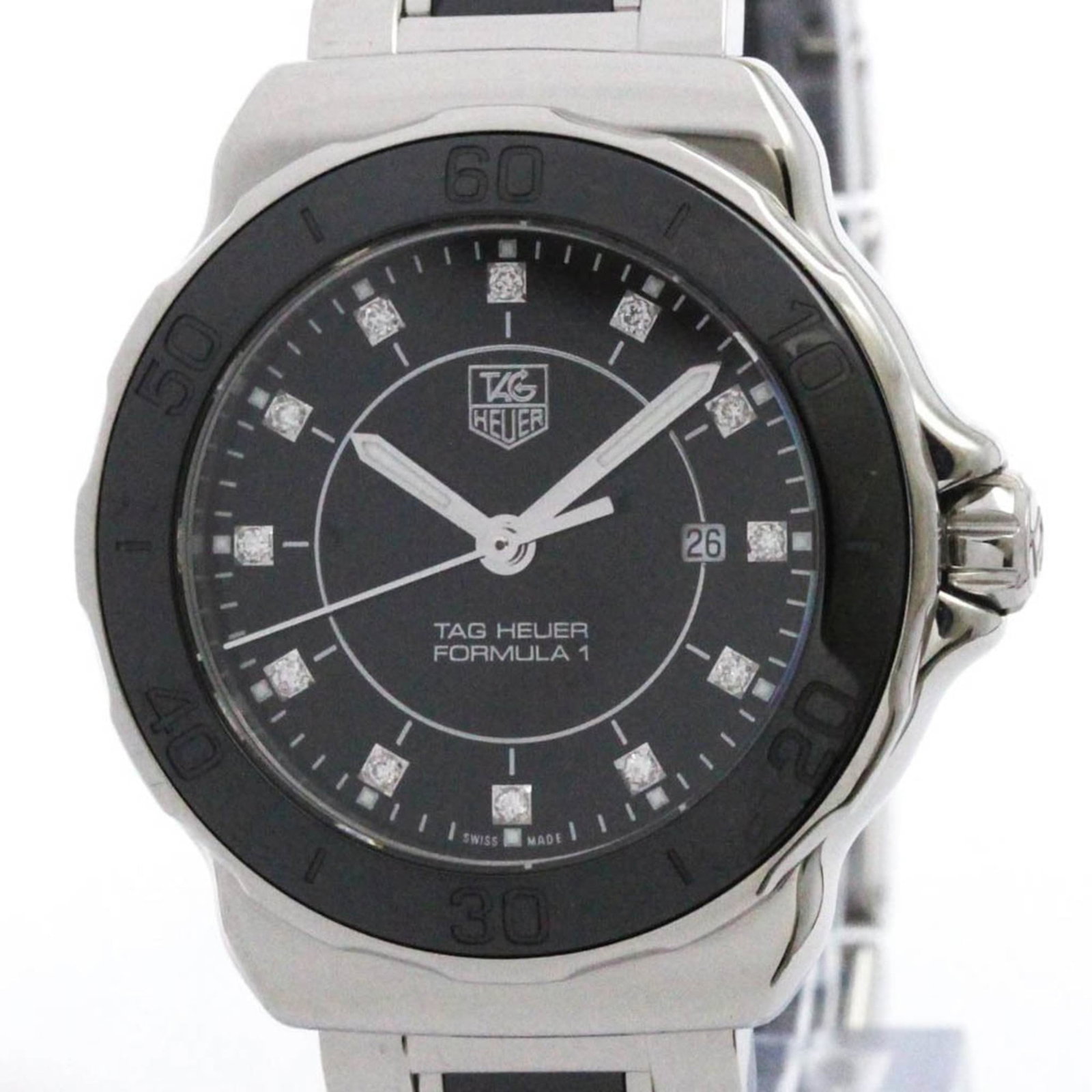 Wristwatch Tag Heuer: Wristwatch Tag Heuer This listing features Wristwatch Tag Heuer. Item specifics are provided below. Item Specifics: Brand: Tag Heuer Type: Wristwatch Style: Sport Gender: Women Material (Case):