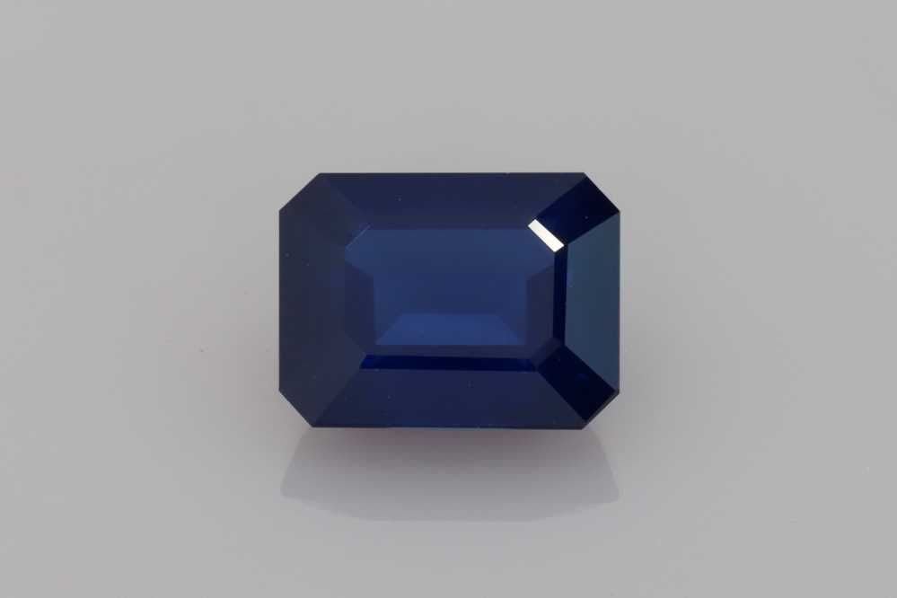 Loose Sapphire Gemstone - GIA Emerald 3.12ct Blue EC (1 of 1)