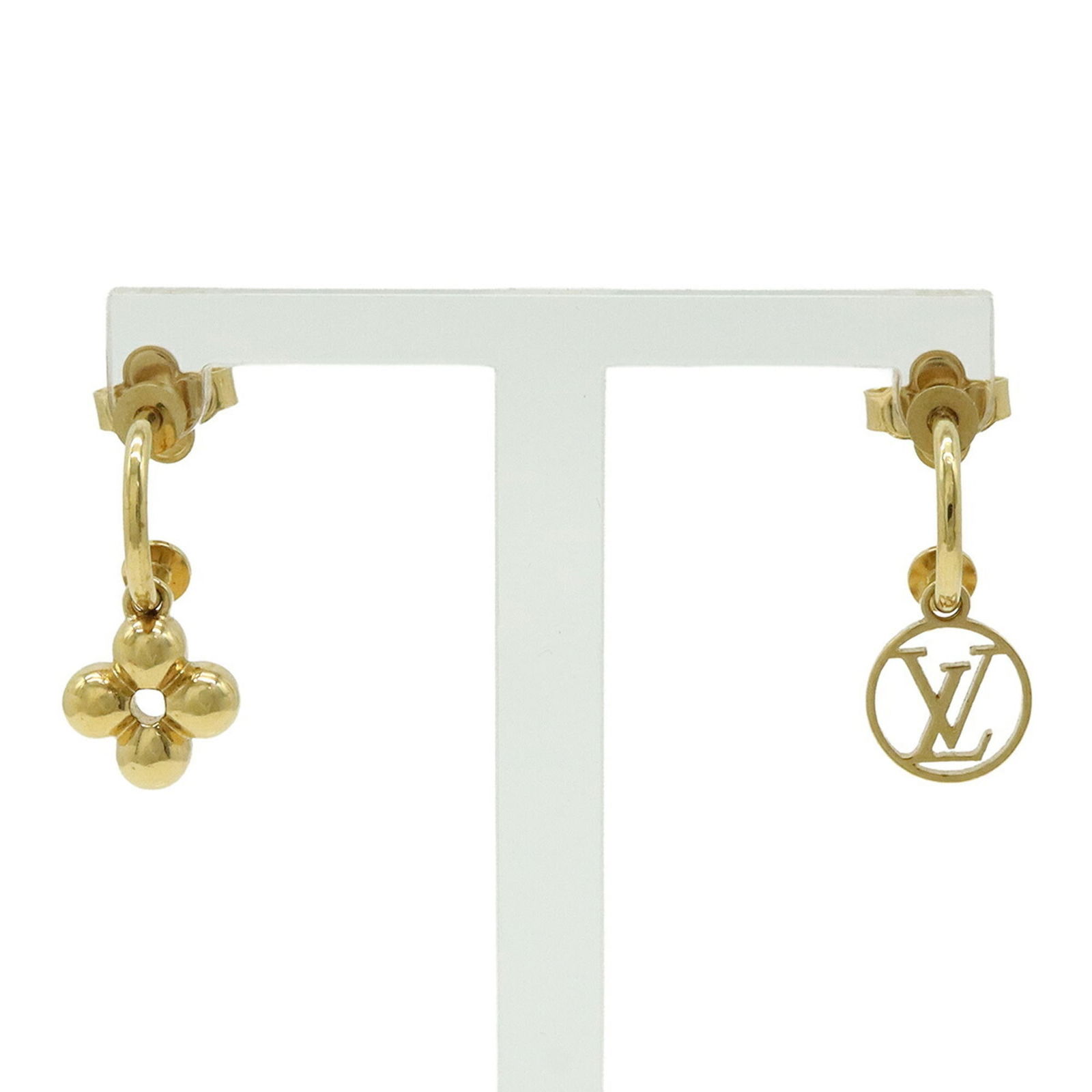 Plating Louis Vuitton Stud Earrings Gold (1 of 6)