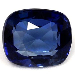 Loose Sapphire Gemstone - Cushion 1.11ct Blue SI (1 of 1)