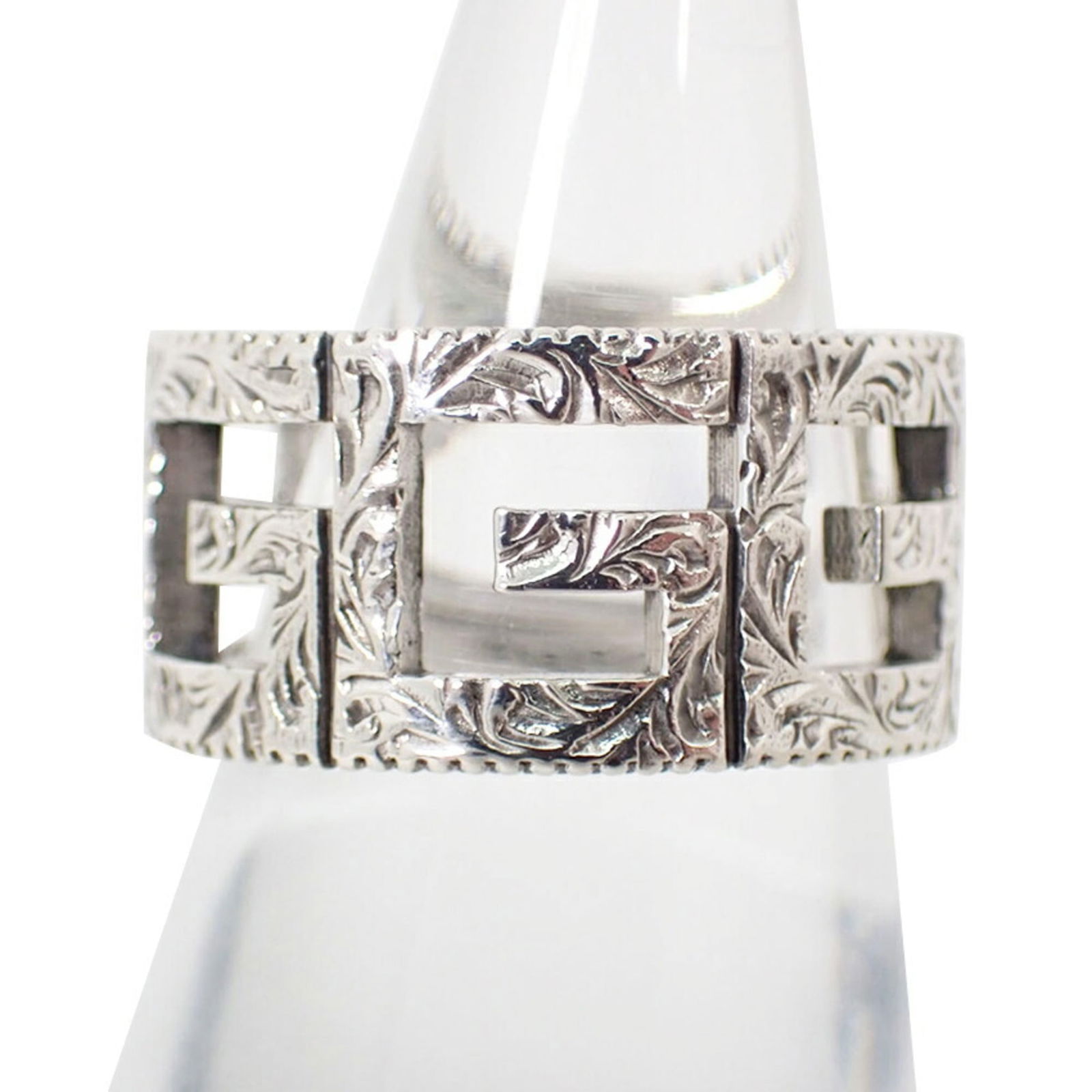 925 Gucci Band Ring Sterling Silver (1 of 10)