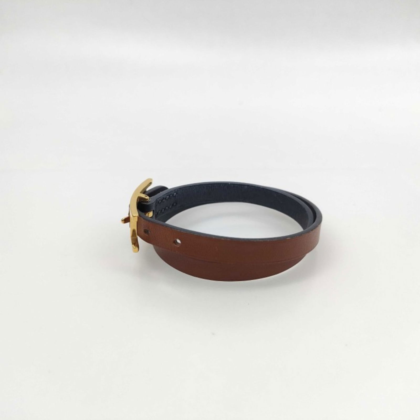 Leather Hermes Charm Bracelet - 3