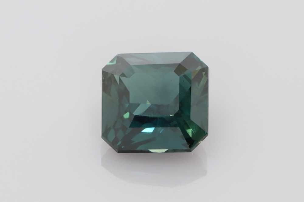 Loose Sapphire Gemstone - GIA Asscher 4.53ct Teal EC: Loose Sapphire Gemstone - GIA Asscher 4.53ct Teal EC This listing features Loose Sapphire Gemstone - GIA Asscher 4.53ct Teal EC. Item specifics are provided below. Item Specifics: Type: Sapphire