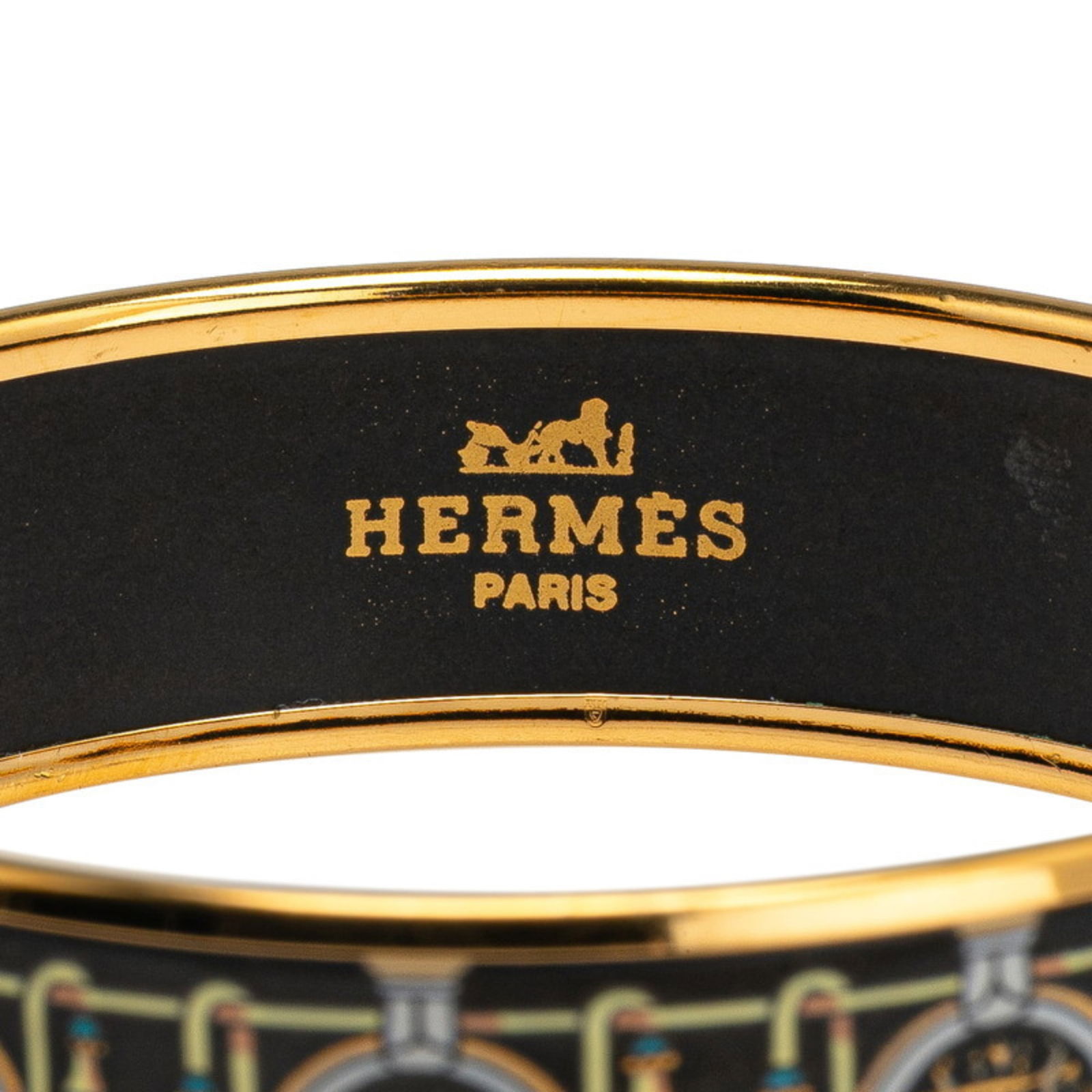 Enamel Hermes Bangle Cloisonn/ - 4