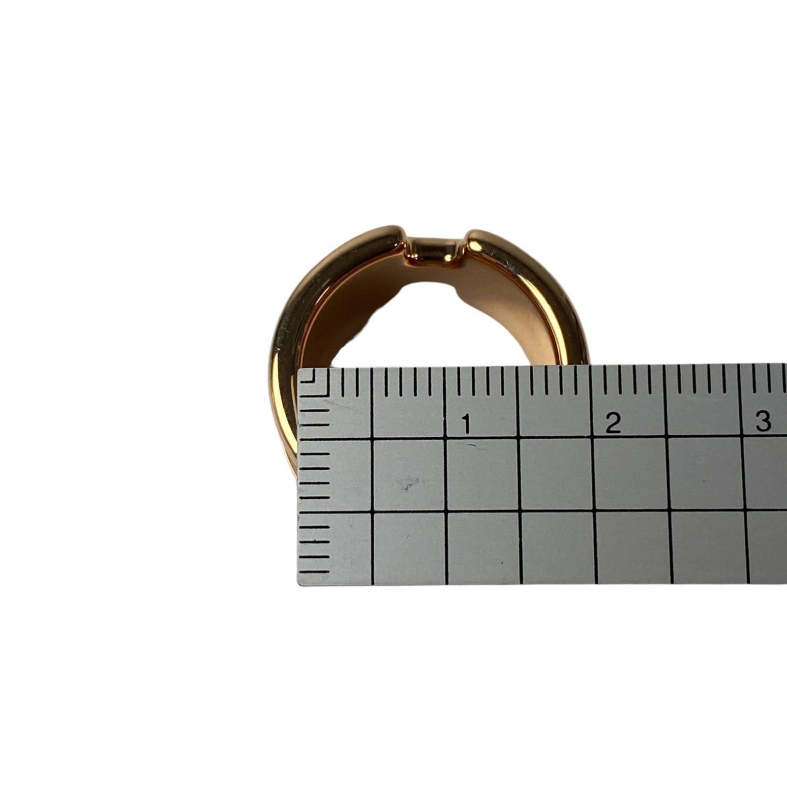 Leather Hermes Band Ring - 7