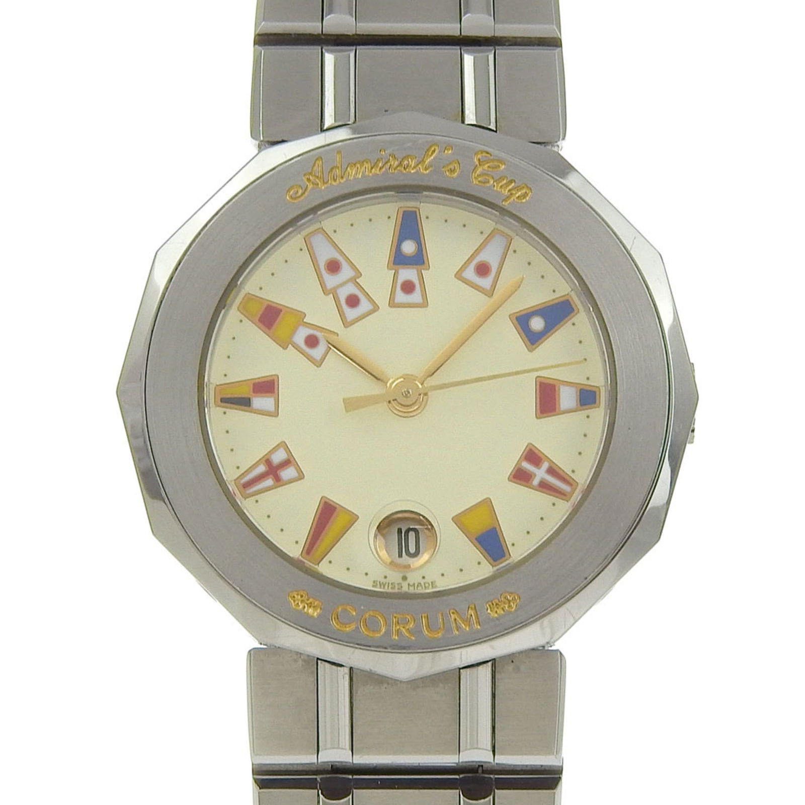 Wristwatch Corum: Wristwatch Corum This listing features Wristwatch Corum. Item specifics are provided below. Item Specifics: Brand: Corum Type: Wristwatch Gender: Women Display: Analog Material (Case): Stainless