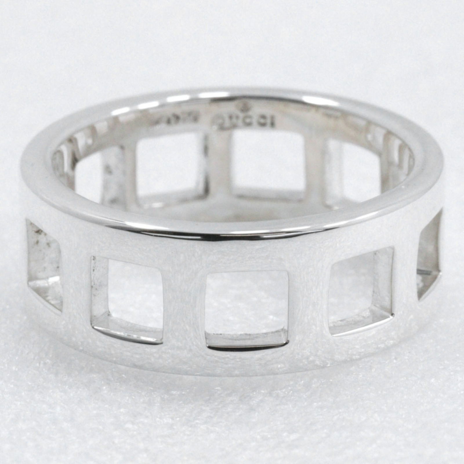925 Gucci Band Ring Silver - 4