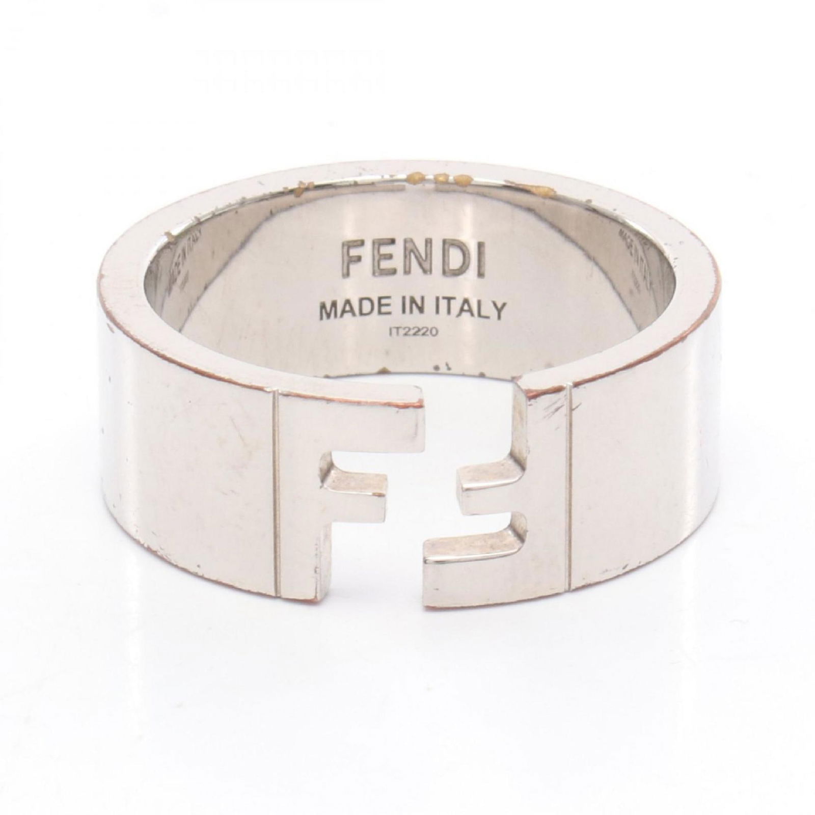 Steel Fendi Band Ring Stainless (1 of 5)
