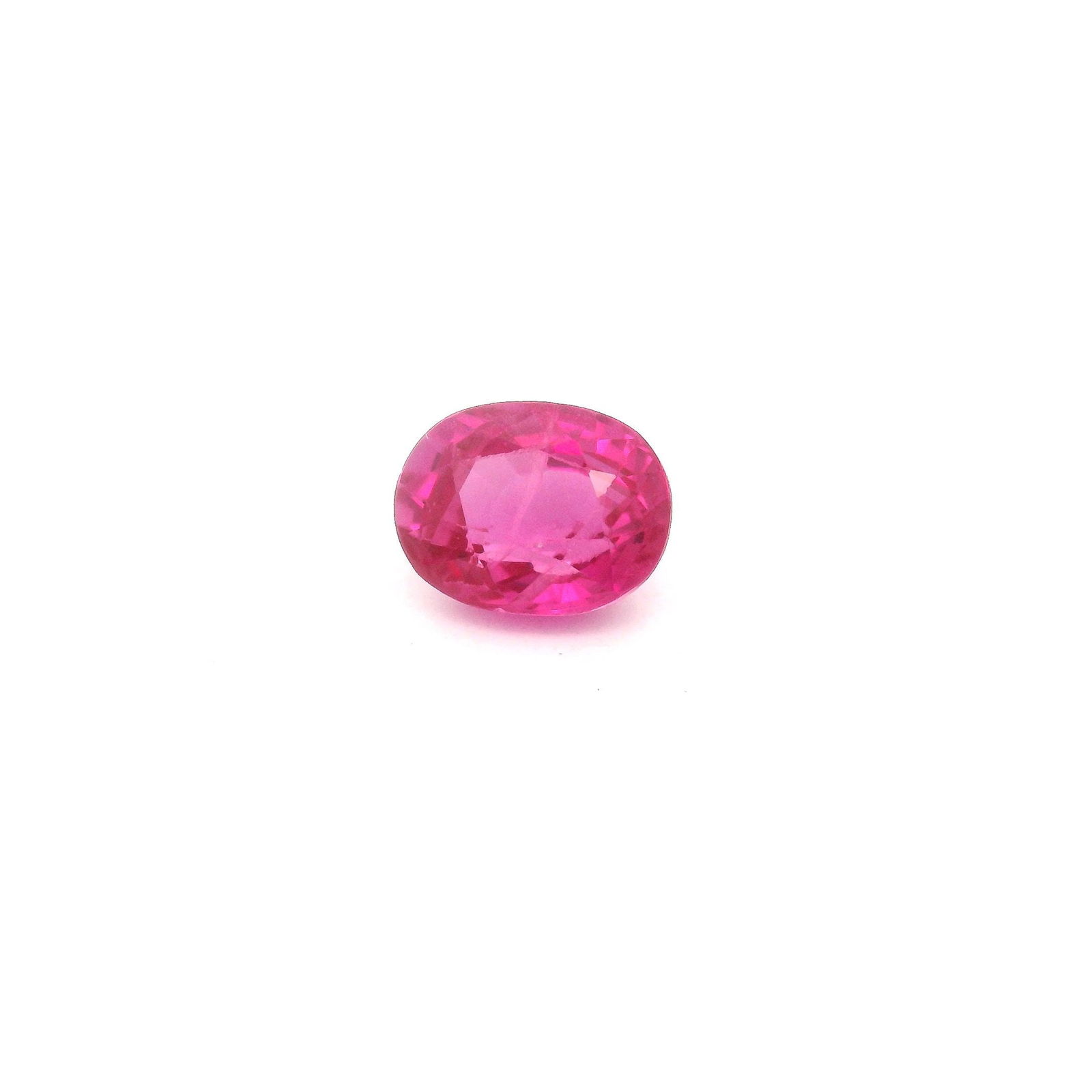 Loose Ruby Gemstone - GSI Oval 1.02ct Red SI (1 of 1)