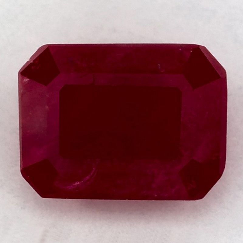 Loose Ruby Gemstone - Octagonal 1.96ct Red SI (1 of 1)