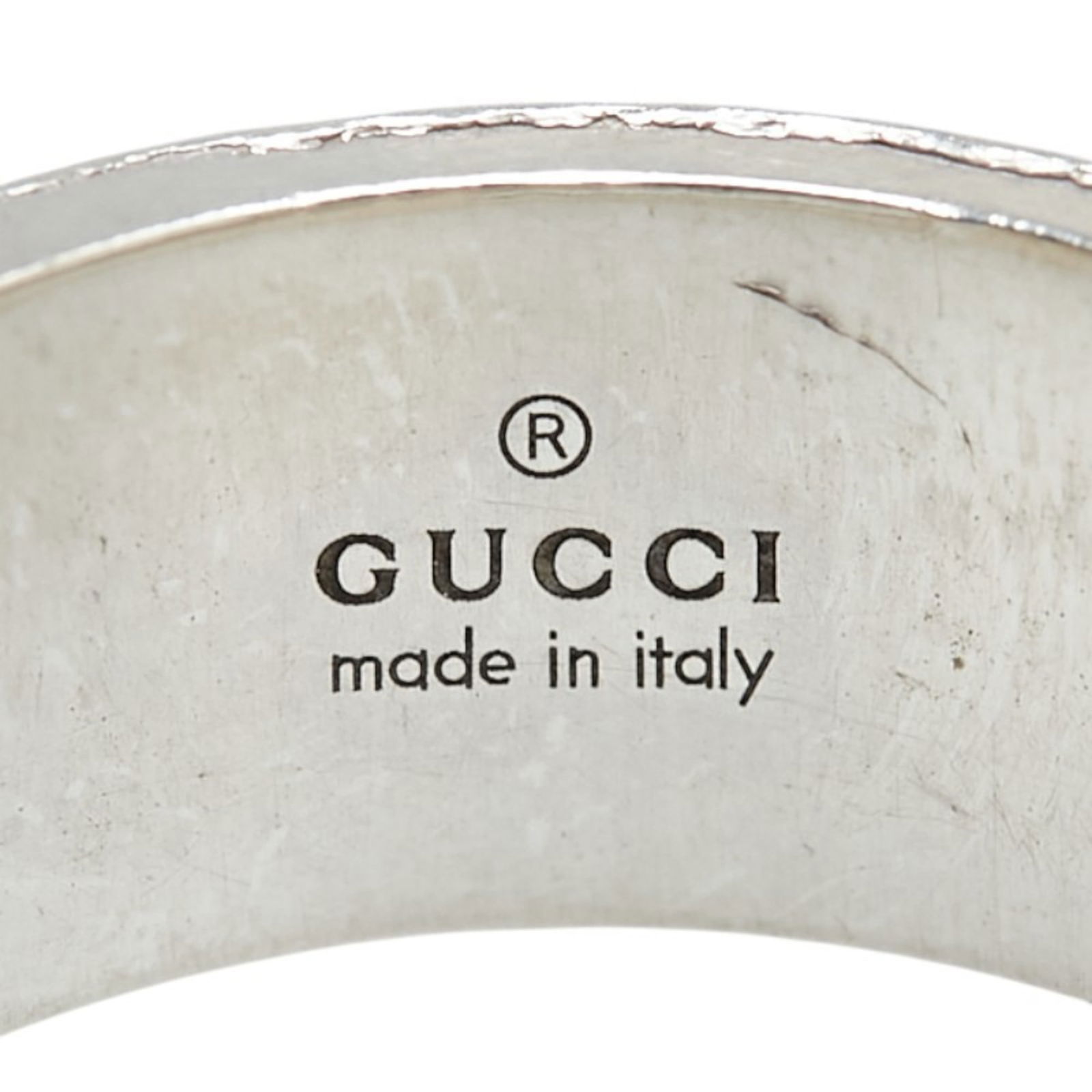 925 Gucci Band Ring Silver - 5