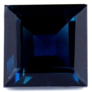 Loose Sapphire Gemstone - GIA Square 1.17ct Blue EC (1 of 1)