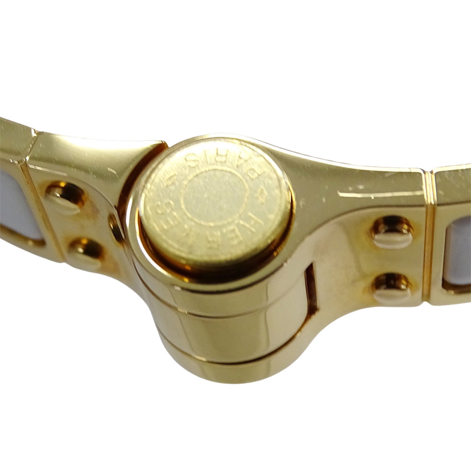 Gold Plating - Hermes Bangle Enamel - 10
