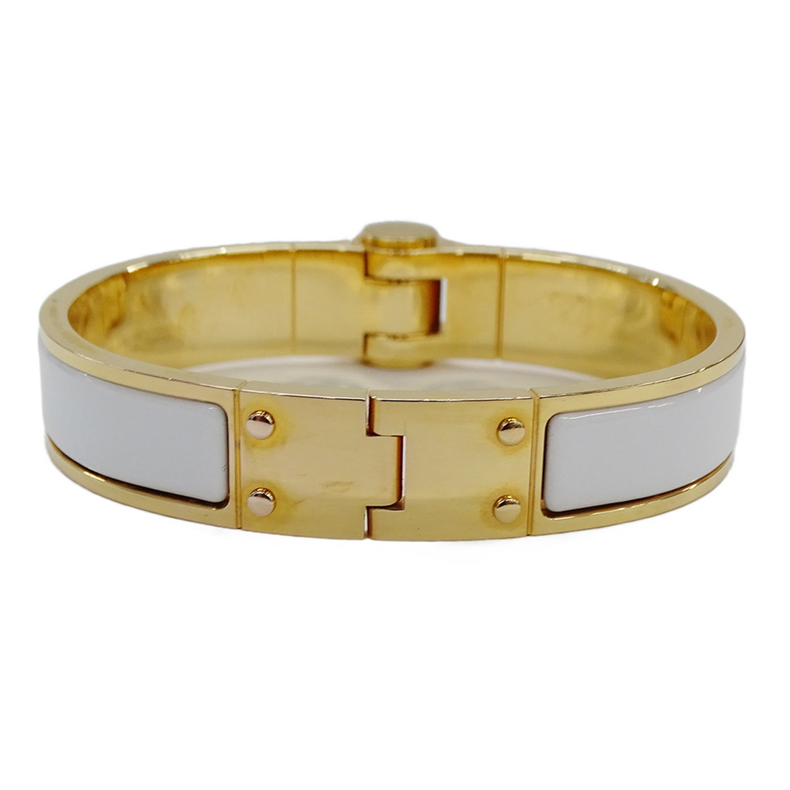 Gold Plating - Hermes Bangle Enamel - 3