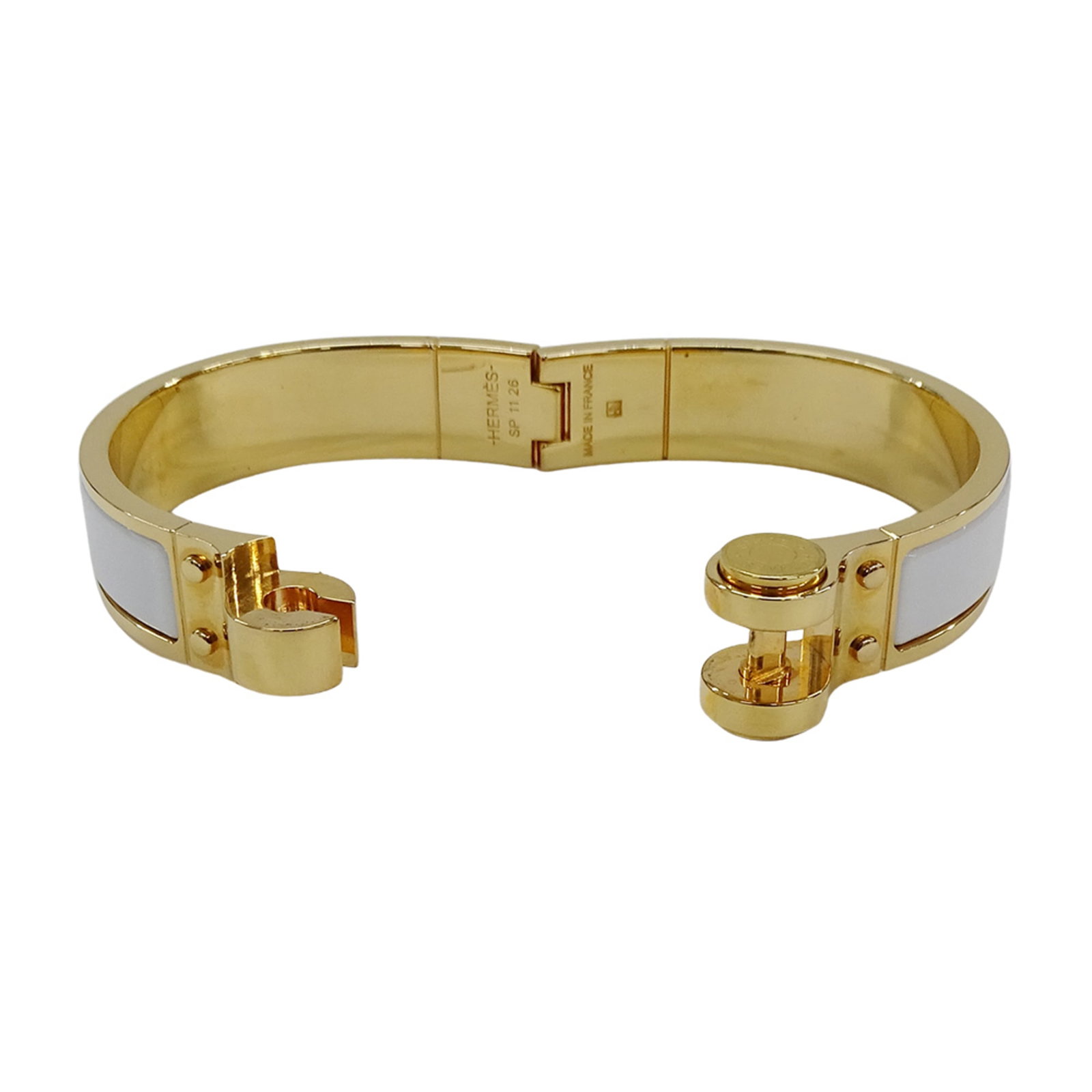 Gold Plating - Hermes Bangle Enamel - 4