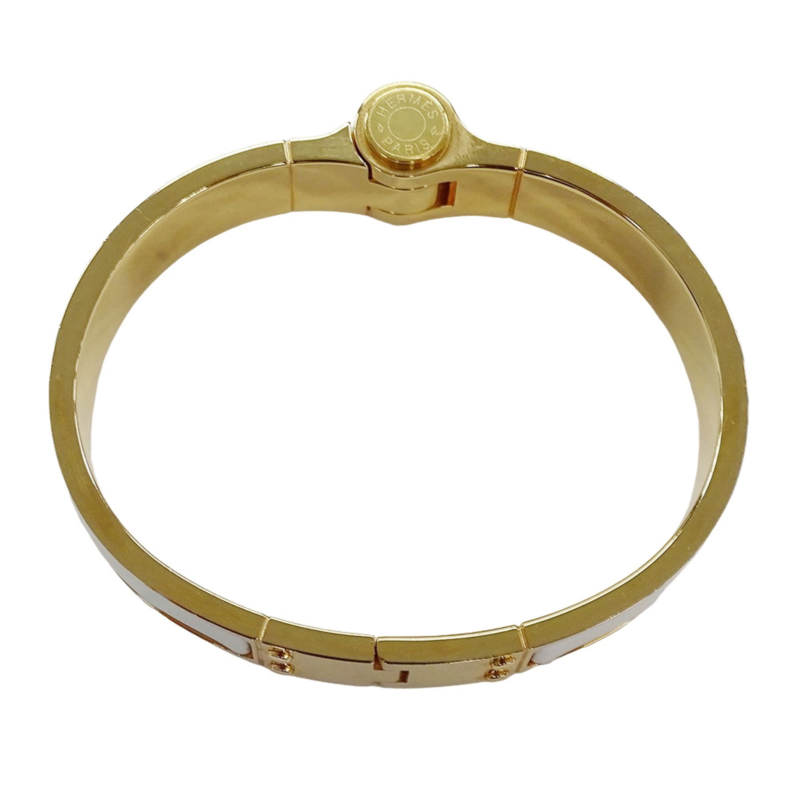 Gold Plating - Hermes Bangle Enamel - 5