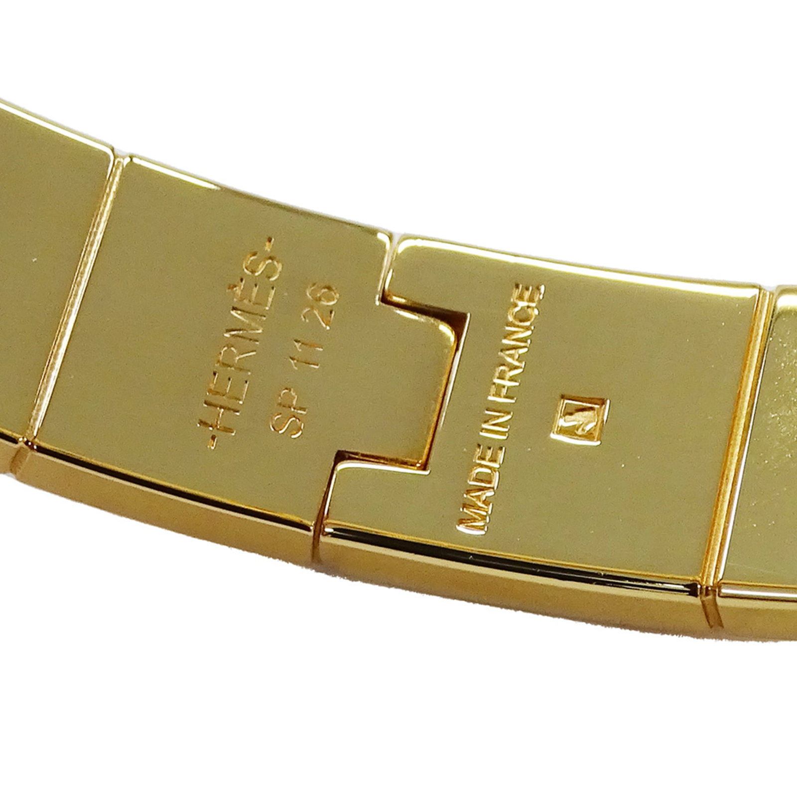 Gold Plating - Hermes Bangle Enamel - 6