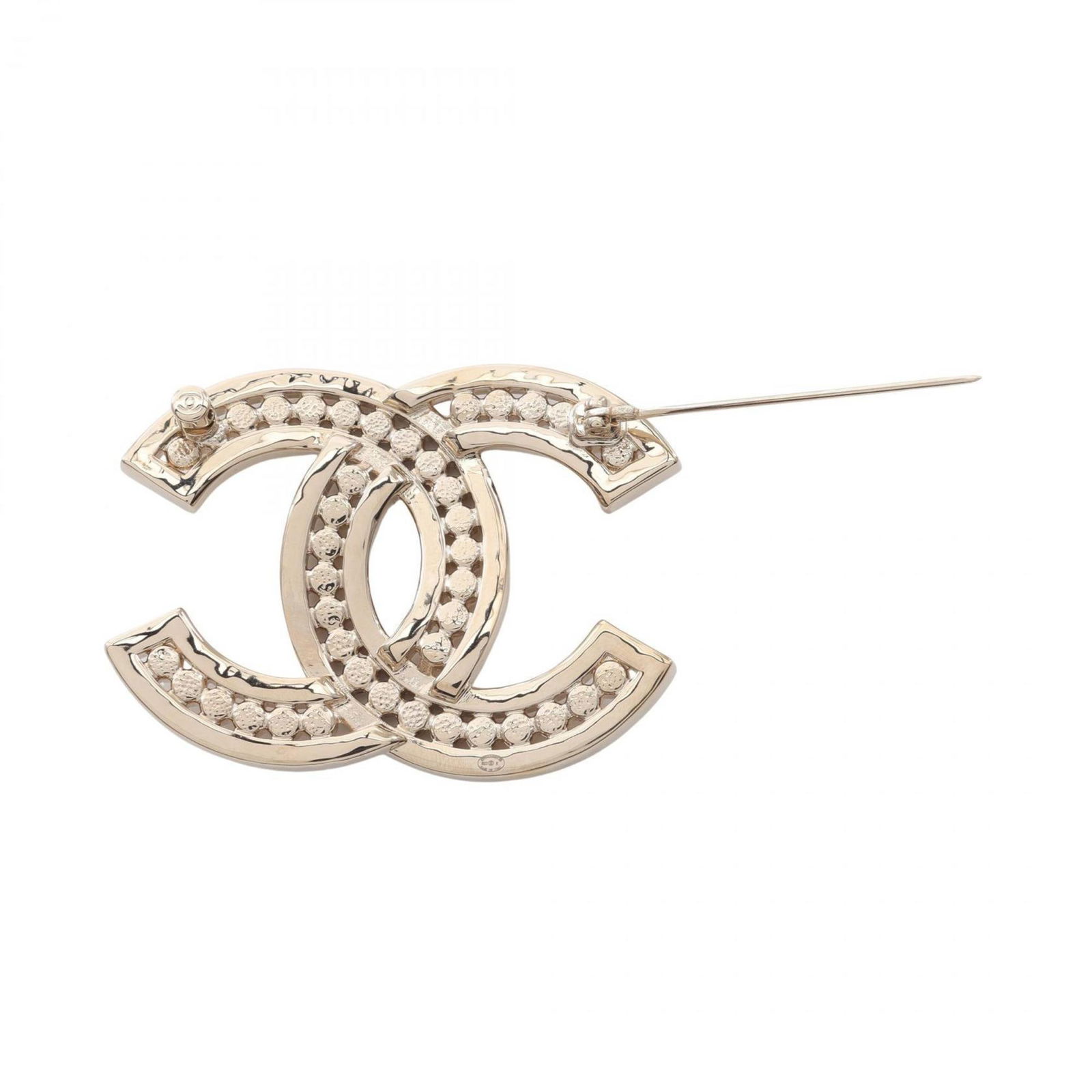 Rhinestone Chanel Brooch - 2