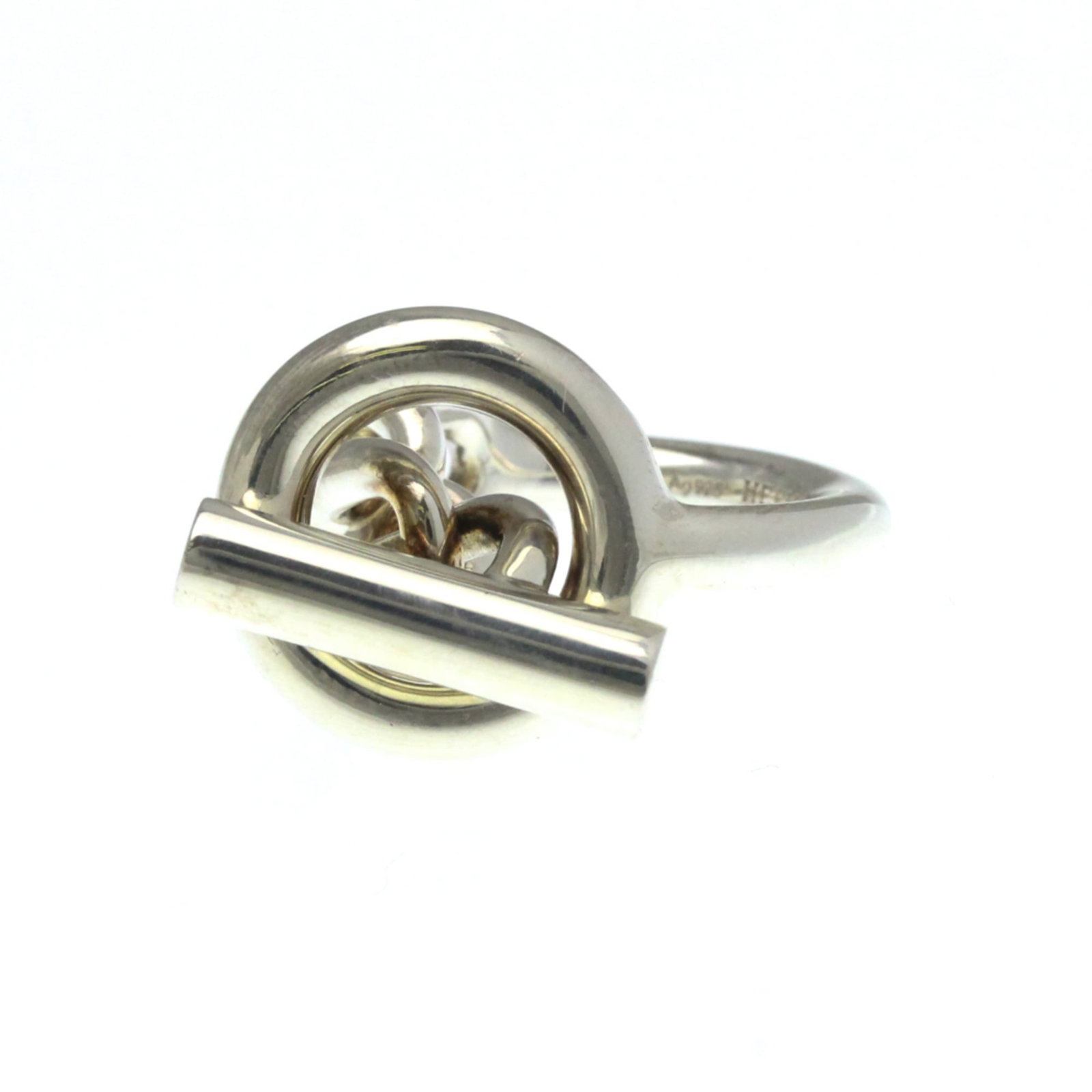 Silver Hermes Band Ring: Silver Hermes Band Ring This listing features Silver Hermes Band Ring. Item specifics are provided below. Item Specifics: Brand: Hermes Type: Band Ring Style: Fashion Gender: Men,Women Color: Silver