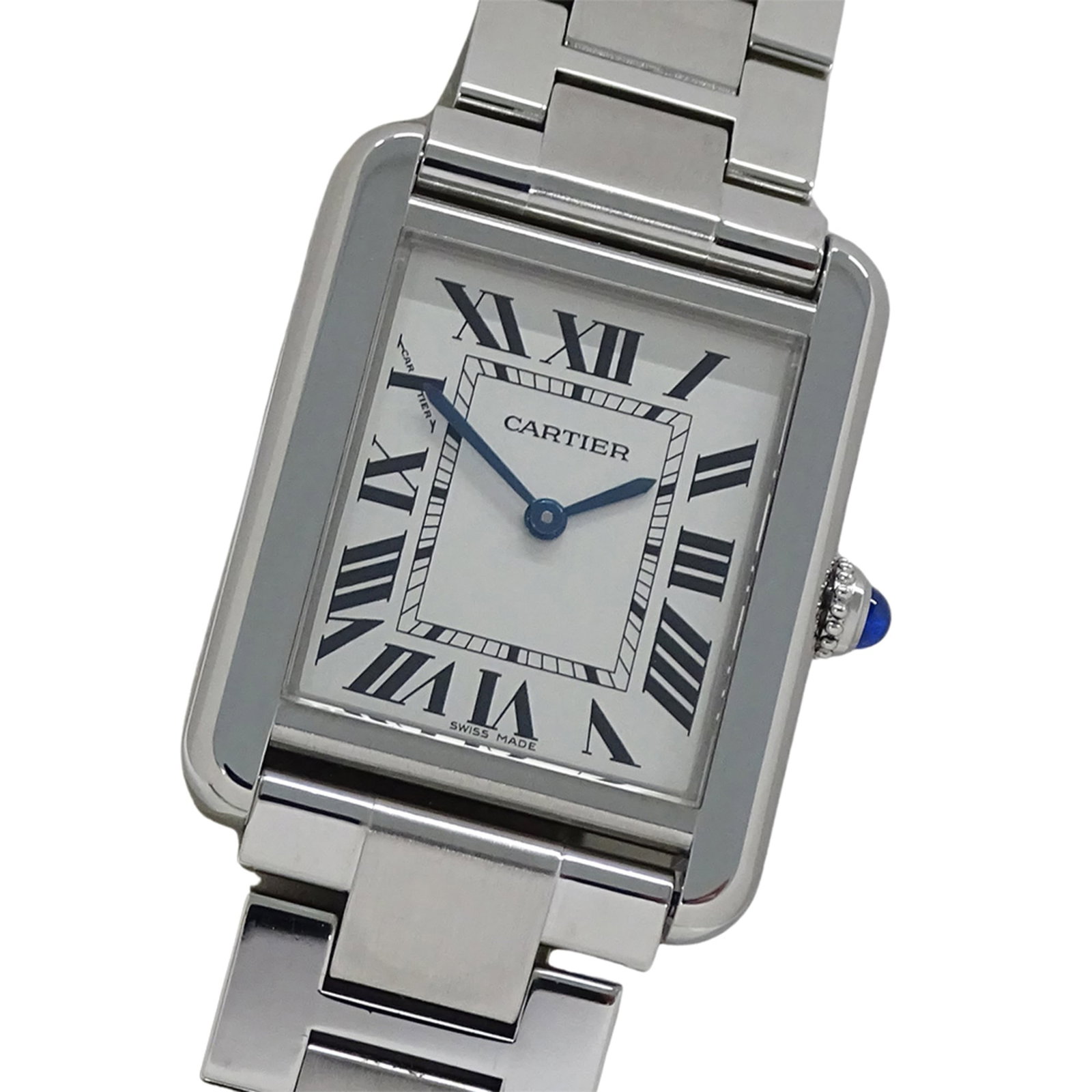 Wristwatch Cartier: Wristwatch Cartier This listing features Wristwatch Cartier. Item specifics are provided below. Item Specifics: Brand: Cartier Type: Wristwatch Gender: Women Display: Analog Material (Case): Stainless
