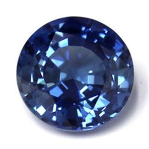 Loose Sapphire Gemstone - AGL Round 2.83ct Blue EC (1 of 1)