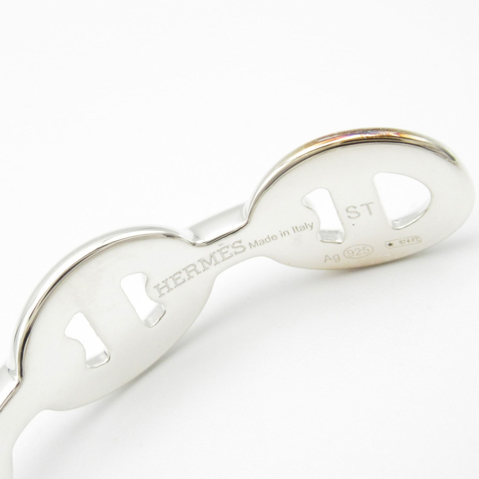 925 Hermes Bangle Silver - 3
