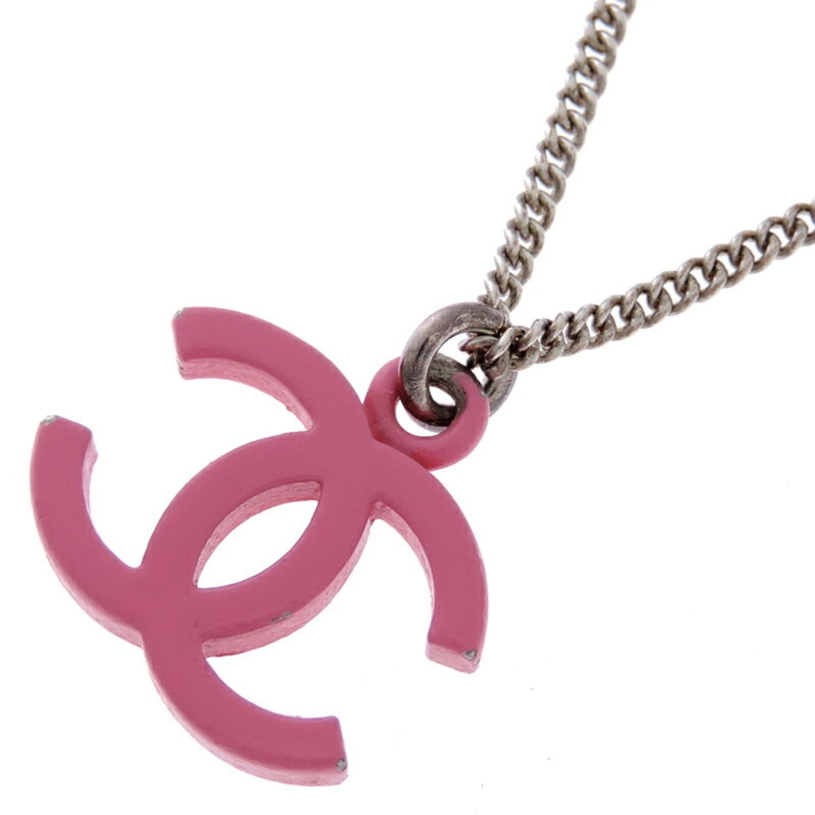 Metal Chanel Coco Mark Women's Necklace in Pink: Metal Chanel Coco Mark Women's Necklace in Pink This listing features Metal Chanel Coco Mark Women's Necklace in Pink. Item specifics are provided below. Item Specifics: Brand: Chanel Necklace Type: