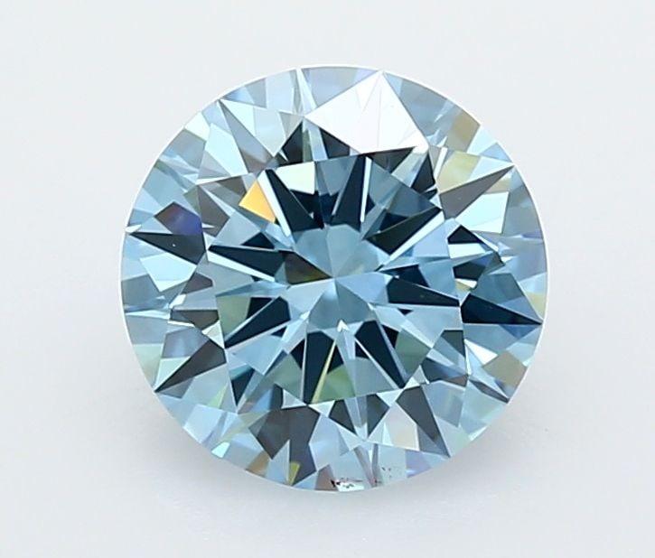 Loose Lab Diamond - IGI Round 2.5ct Fancy Vivid Blue VS1 (1 of 1)