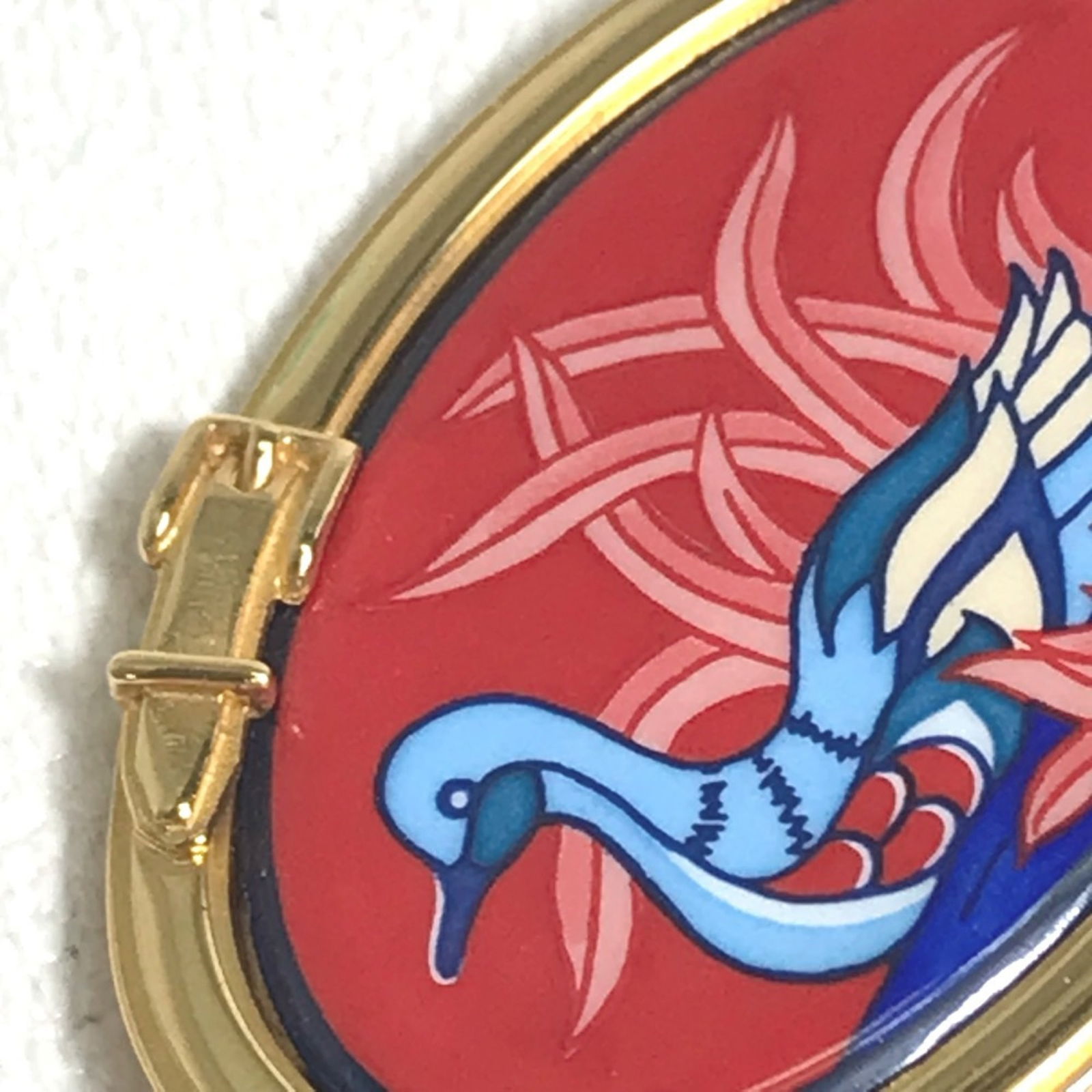 Plating Hermes Brooch Gold - 2