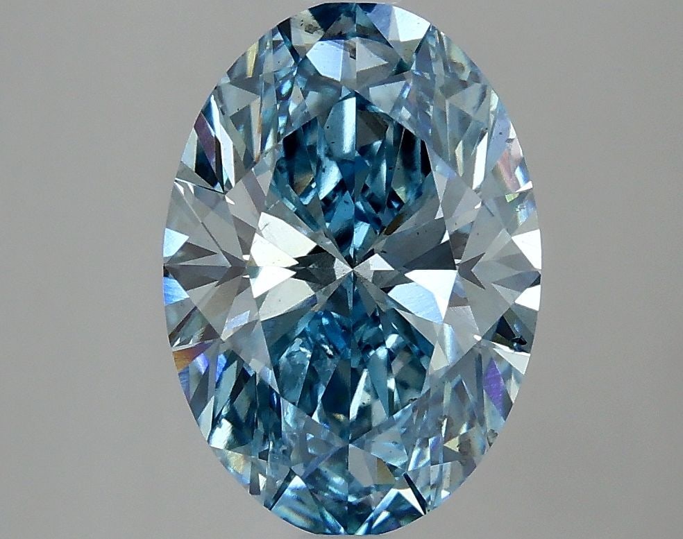 Loose Lab Diamond - IGI Oval 3.05ct Fancy Vivid Blue SI1: Loose Lab Diamond - IGI Oval 3.05ct Fancy Vivid Blue SI1 This listing features Loose Lab Diamond - IGI Oval 3.05ct Fancy Vivid Blue SI1. Item specifics are provided below. Item Specifics: Source:
