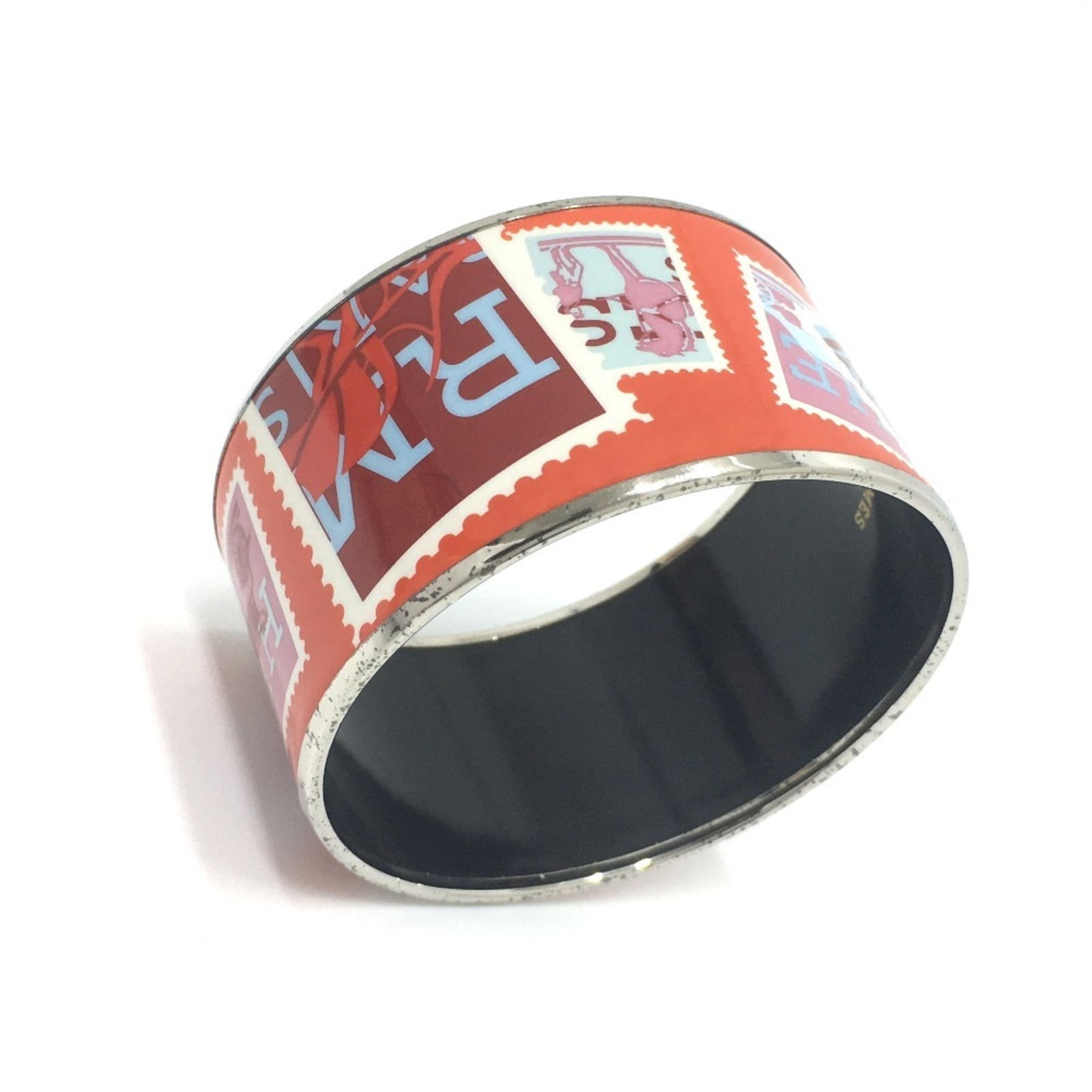 Enamel Hermes Bangle Cloisonn/ - 2