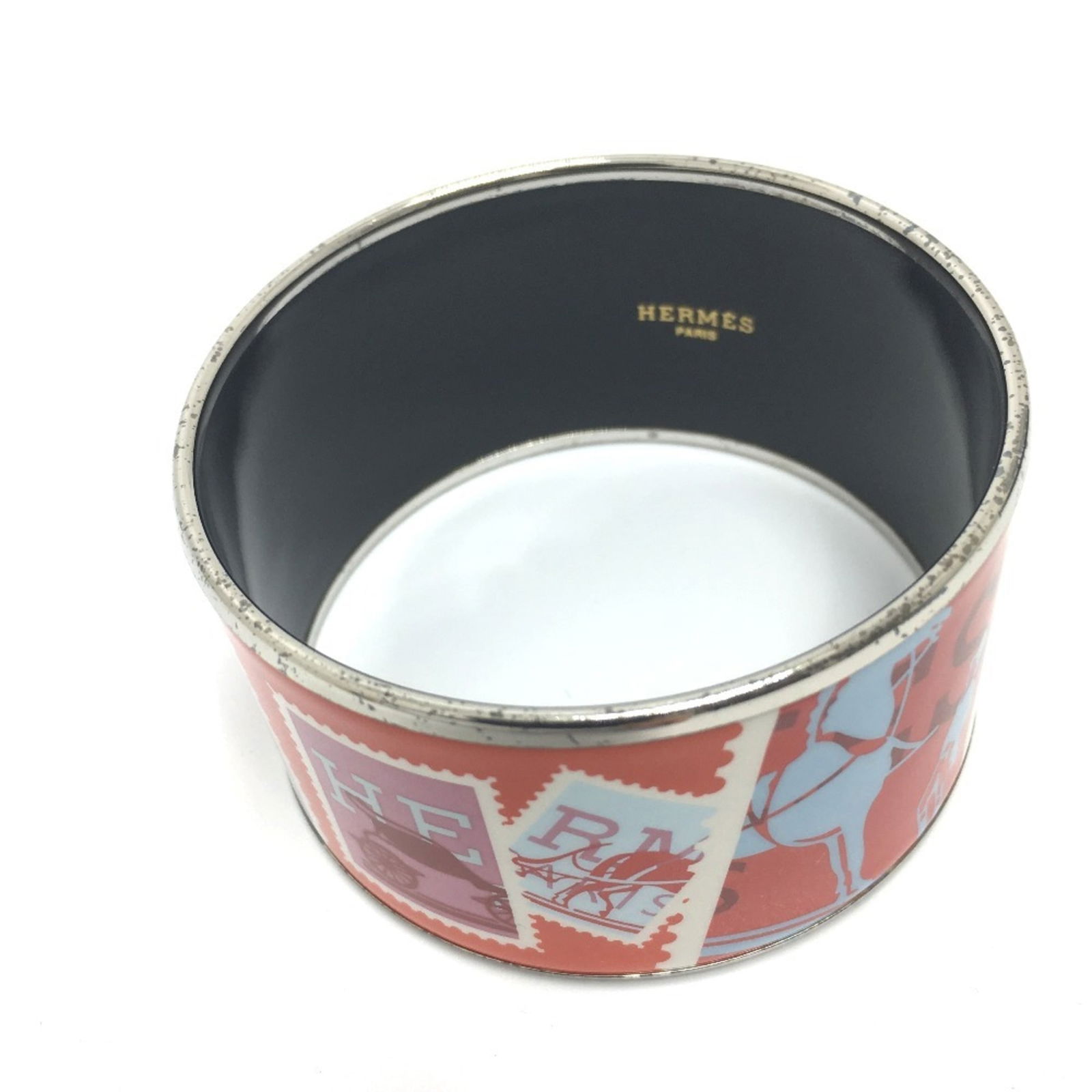 Enamel Hermes Bangle Cloisonn/ - 4