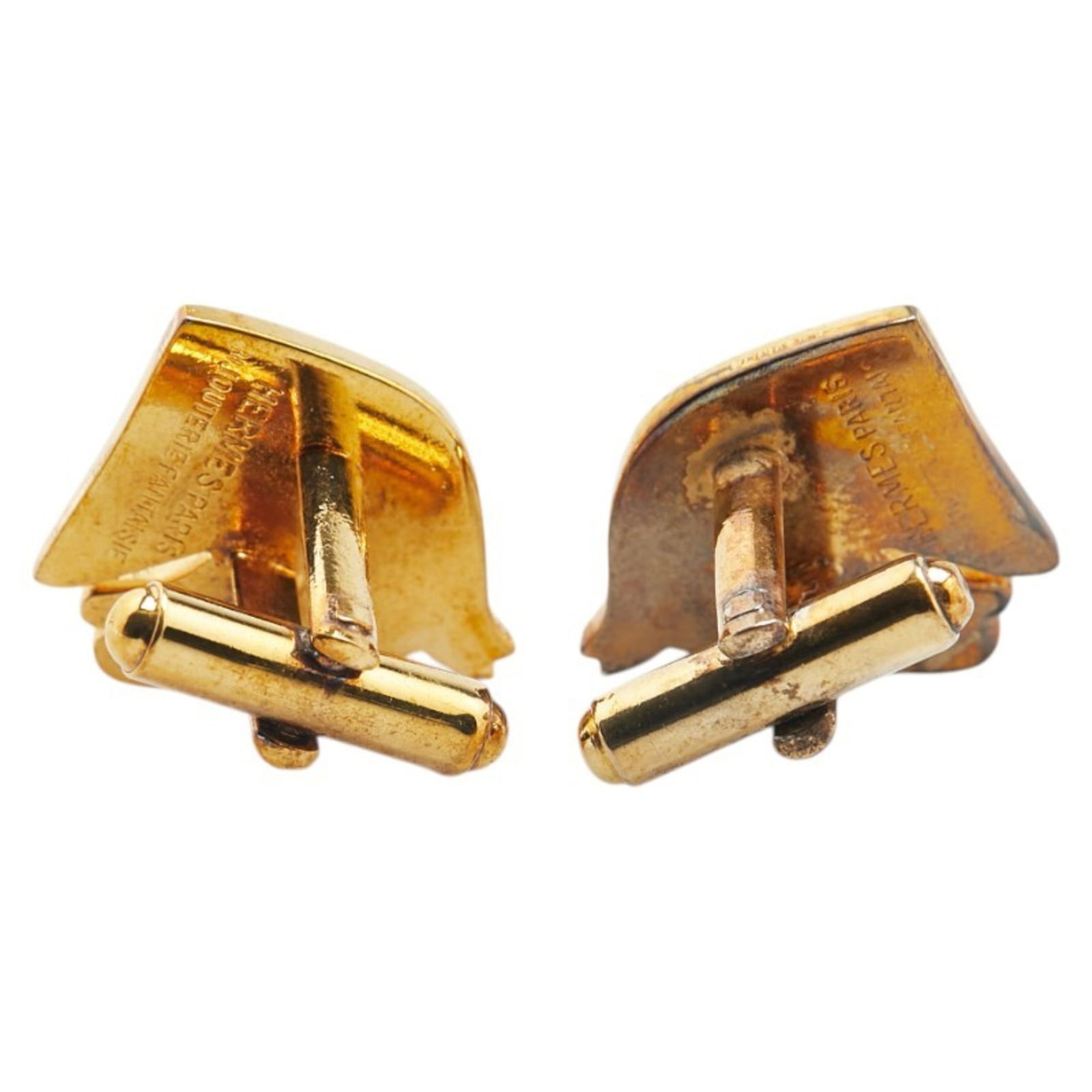 Plating Hermes Cufflinks Gold - 2