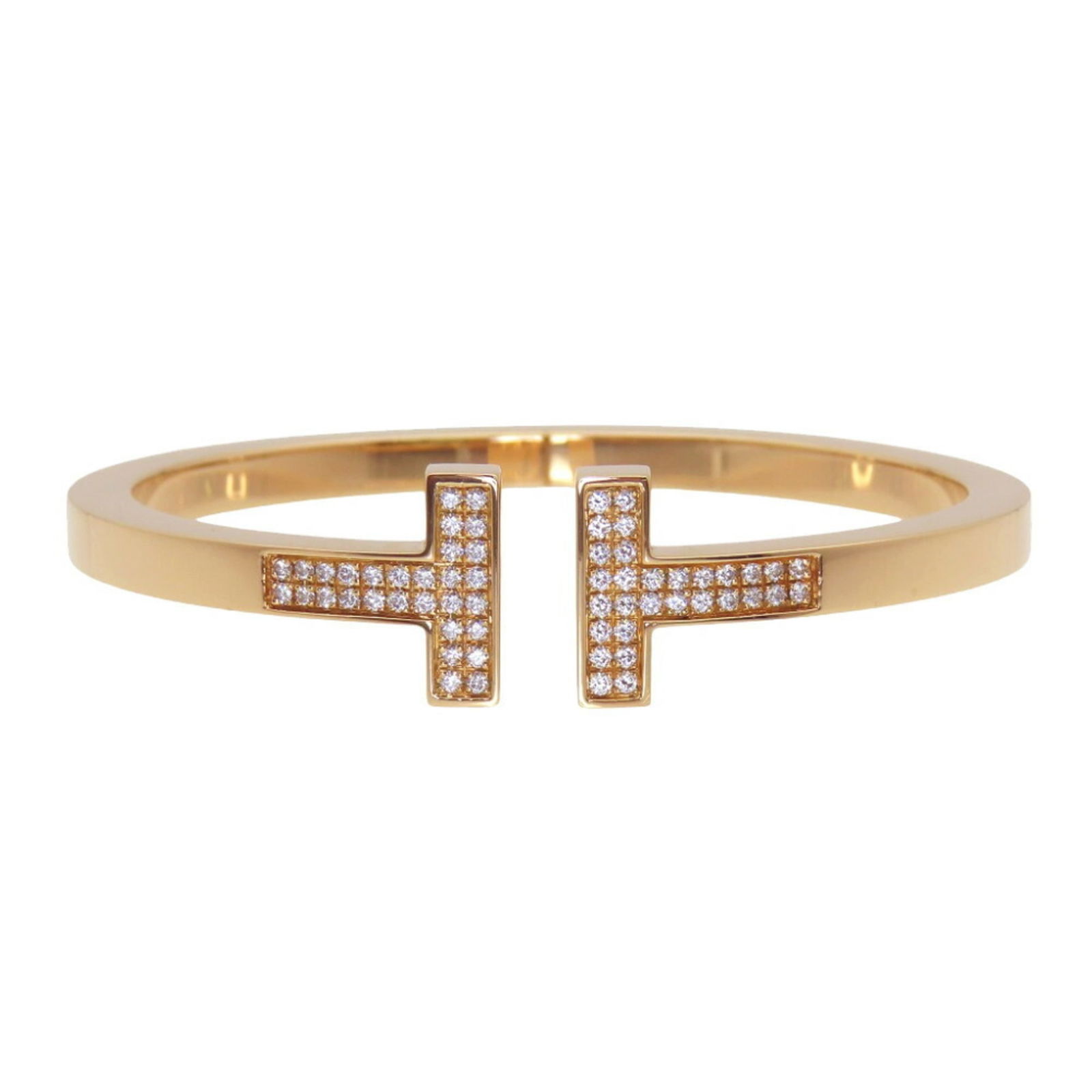 (18K) Tiffany Bangle Pink Gold (1 of 9)