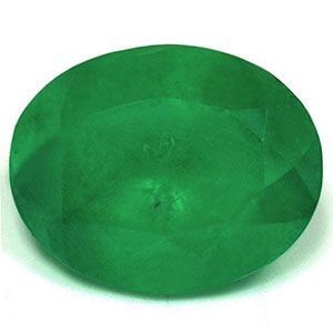 Loose Emerald Gemstone - Oval 4.58ct Green MI (1 of 1)