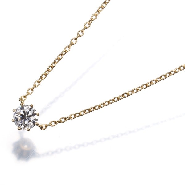 Gold Ahkah Necklace Diamond 0.15Ct Saltier Round Solitaire 18K 750 Yellow: Gold Ahkah Necklace Diamond 0.15Ct Saltier Round Solitaire 18K 750 Yellow This listing features Gold Ahkah Necklace Diamond 0.15Ct Saltier Round Solitaire 18K 750 Yellow. Item specifics are provided b