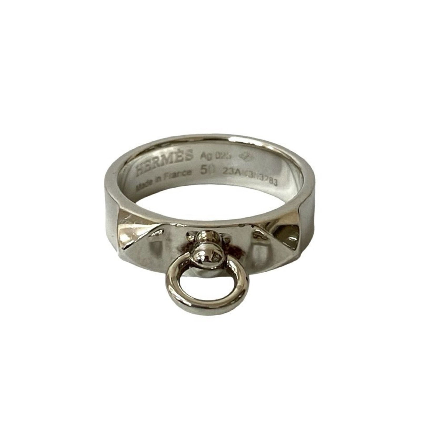 925 Hermes Band Ring Silver (1 of 6)