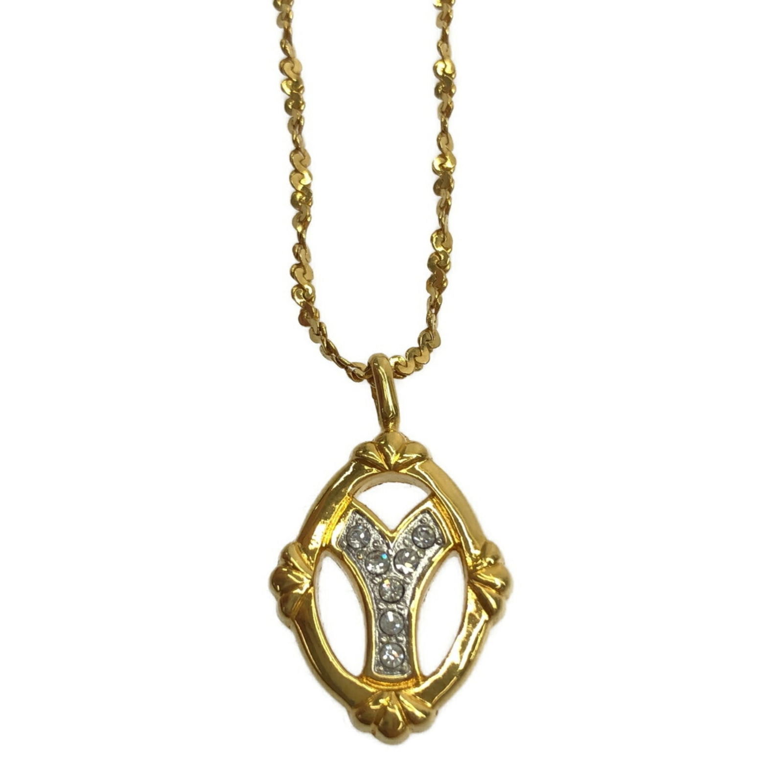 ITMZ1GHSPI RM2588R - Yves Saint Laurent Women's Gold Plated Necklace - Kirei-me Mikunigaoka Store (1 of 5)