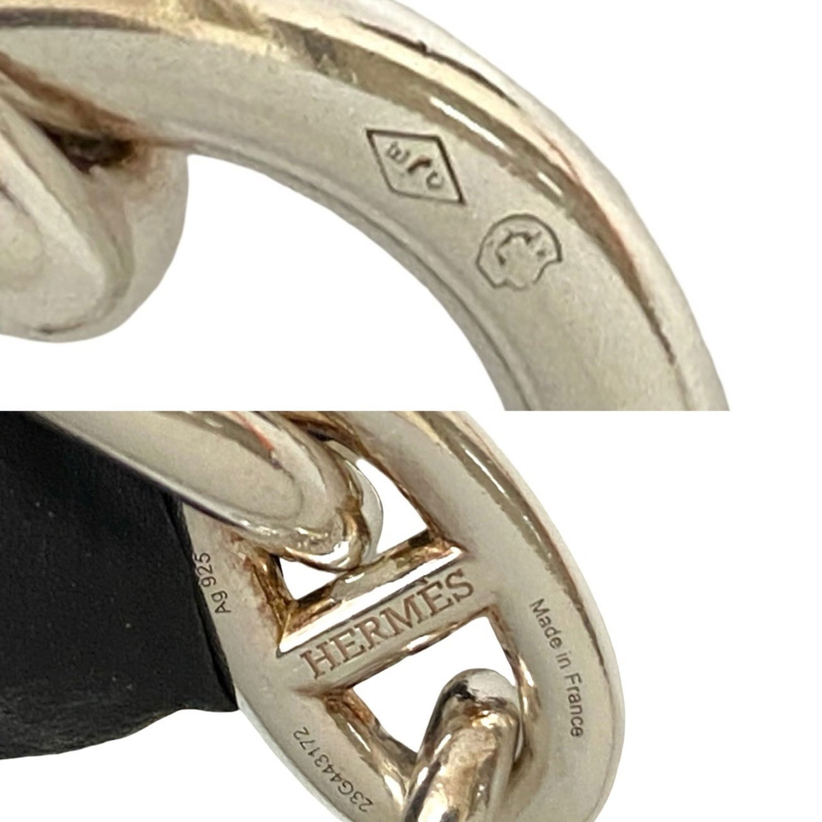 925 Hermes Charm Bracelet Silver - 2