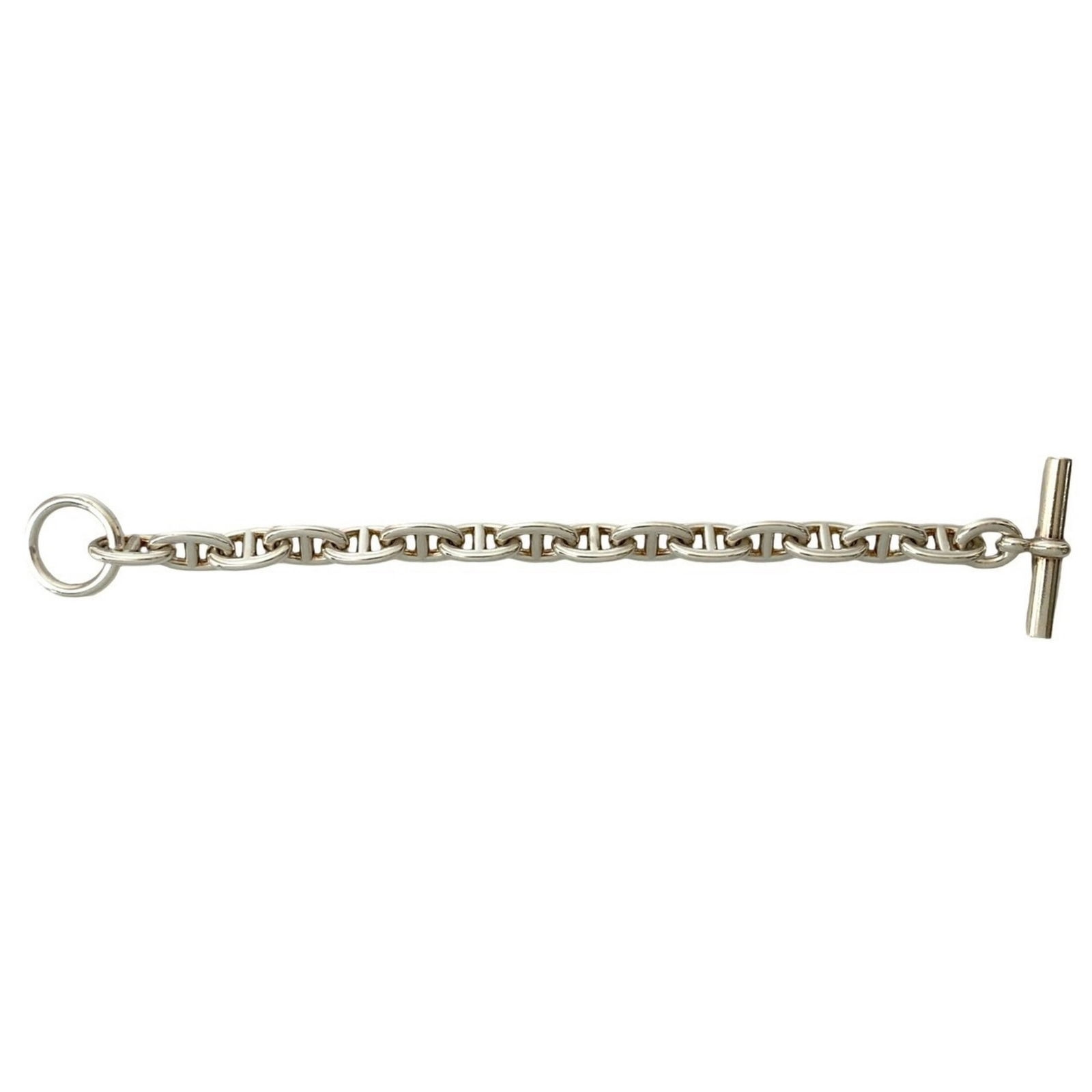 925 Hermes Charm Bracelet Silver - 5
